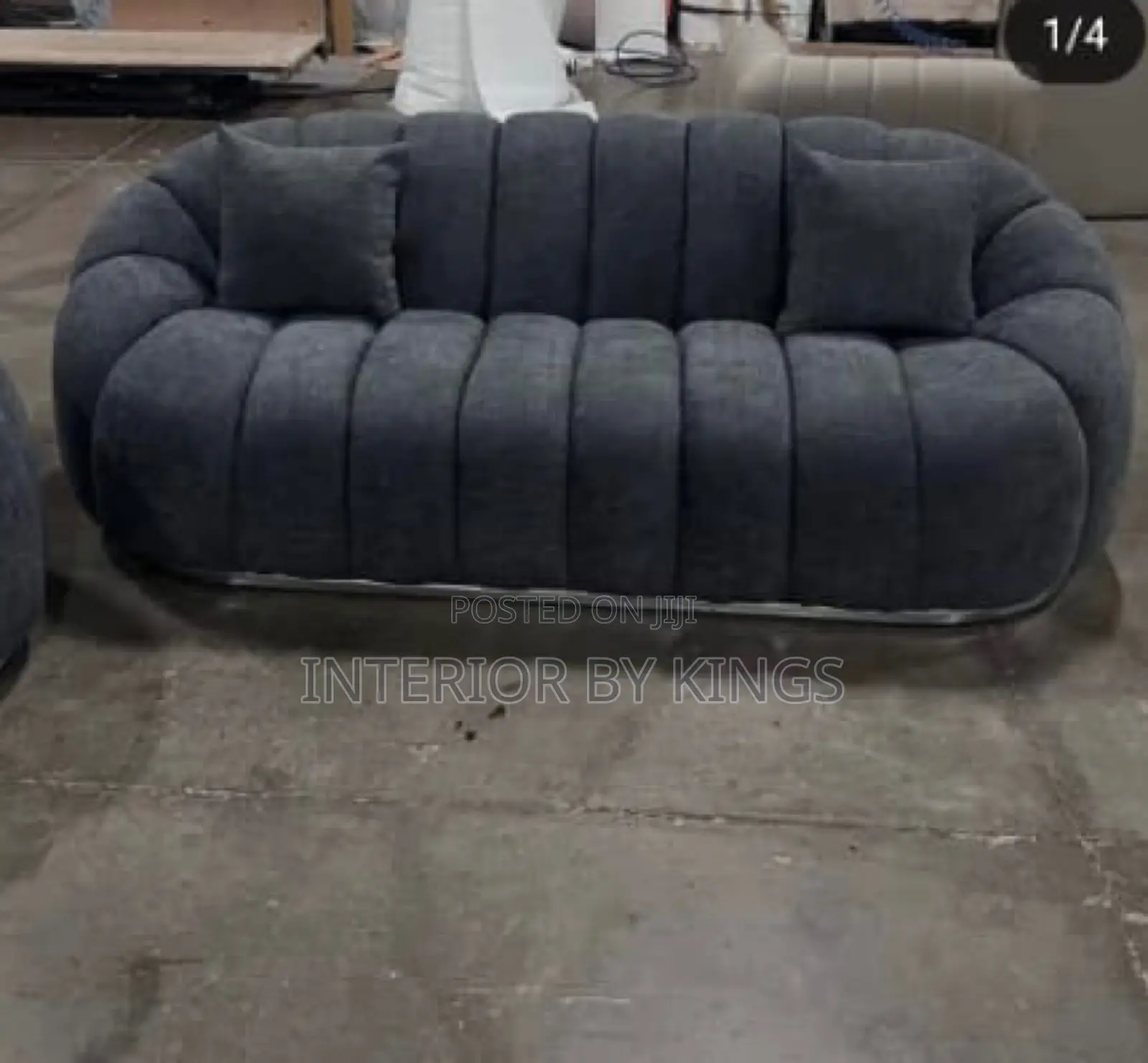 2seater Custom Made Sofa Can Be in Colors Minimalist Design