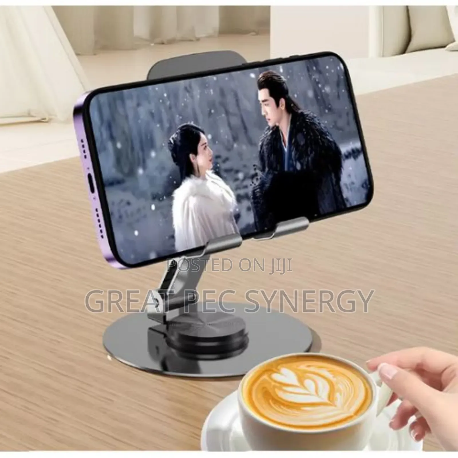 360 Rotating Phone Holder and Tablet Holder