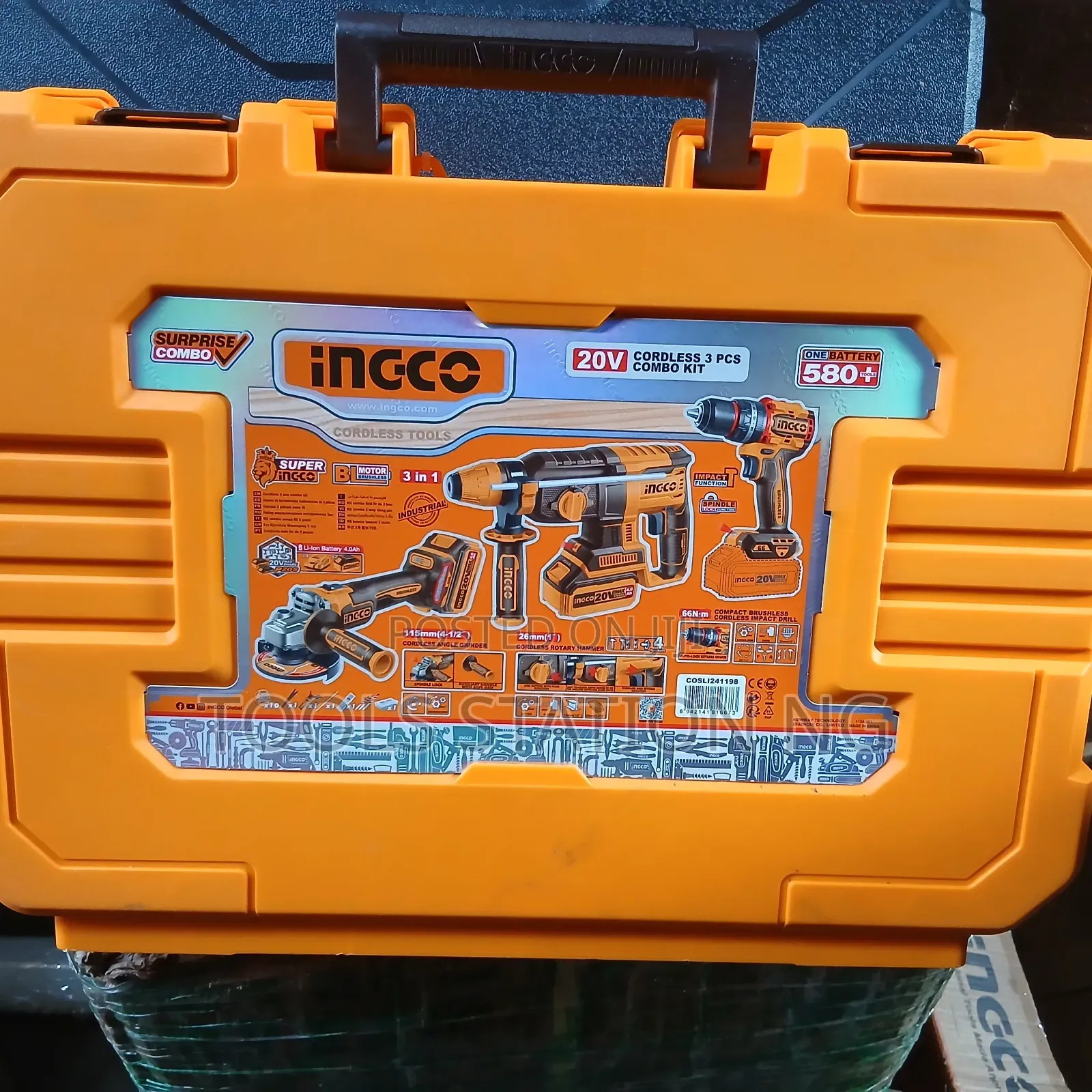 Cordless 3 In 1 Set