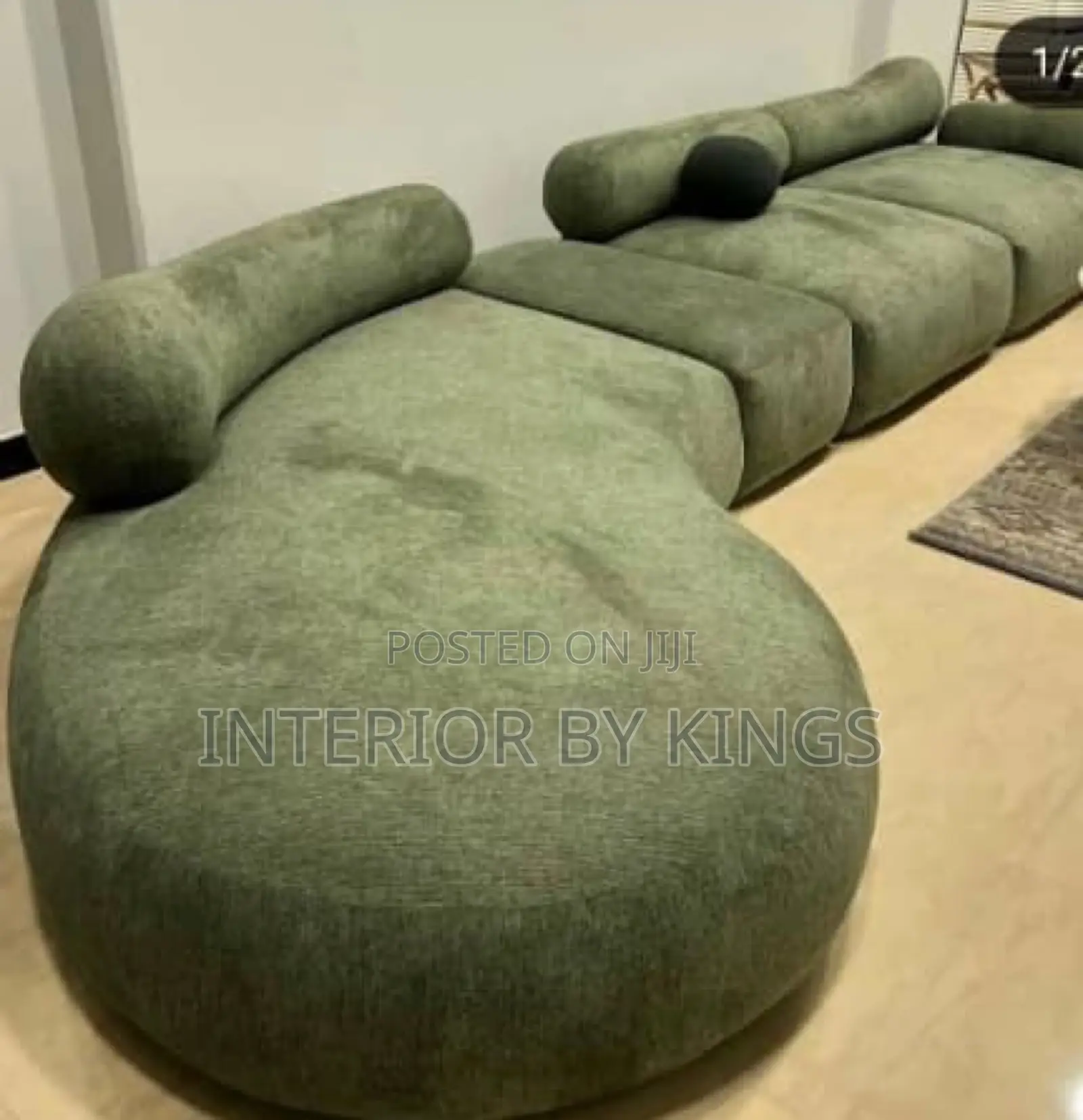 6 Seater Custom Made Sofa Can Be Made in Colors of Ur Choic