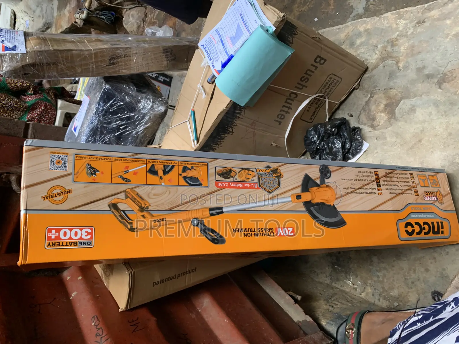 Ingco Cordless Grasscutter New