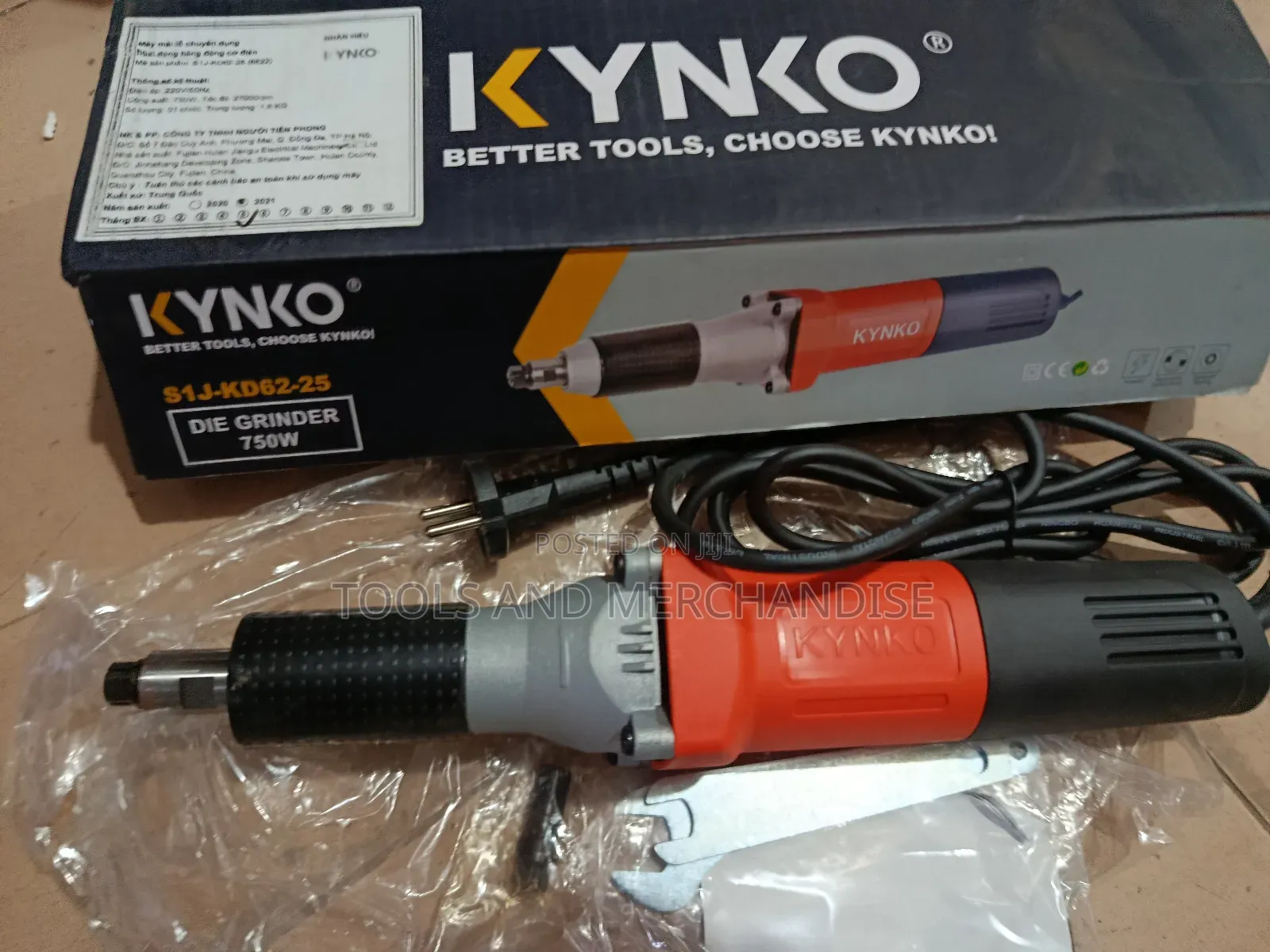 25mm Kynko Electric Die Grinder ( Straight Grinder)