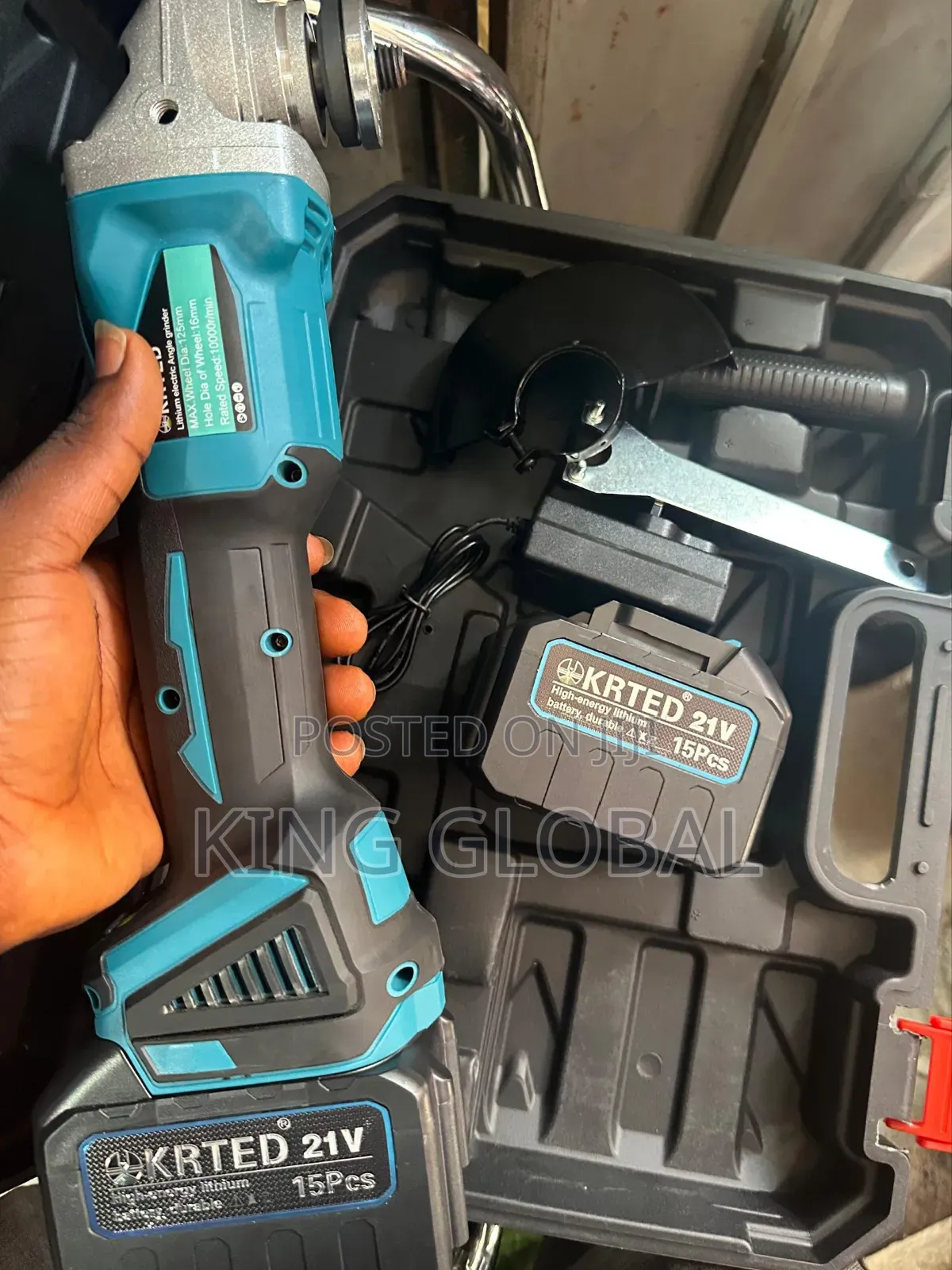 Lithium-Lon Angle Grinder-21 Cordless Angle Grinder