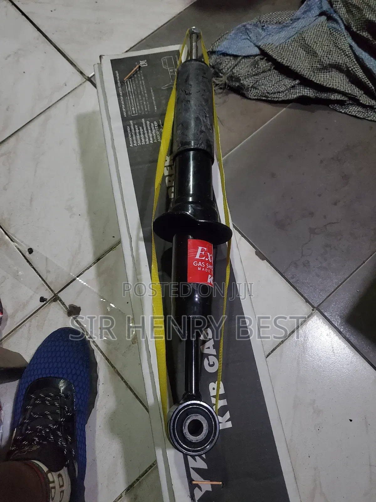 Front Shock Absorber Toyota Landcrusier Prado Sensor Kyb