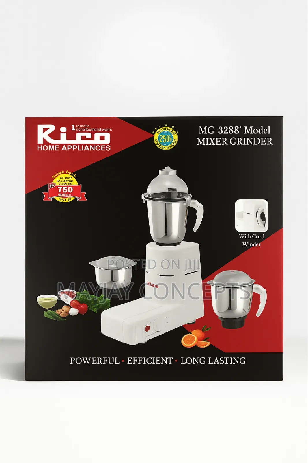 Rico Mg828b Mixer Grinder – Elevate Your Culinary Experience