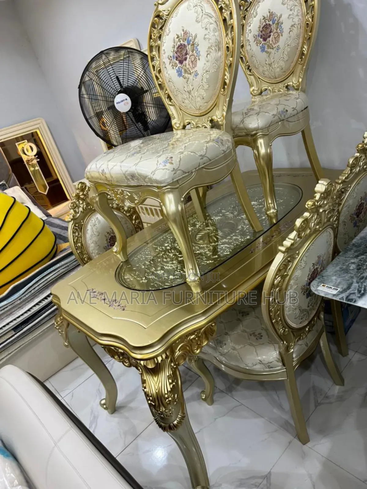 Royal Dinning Table and Chairs.
