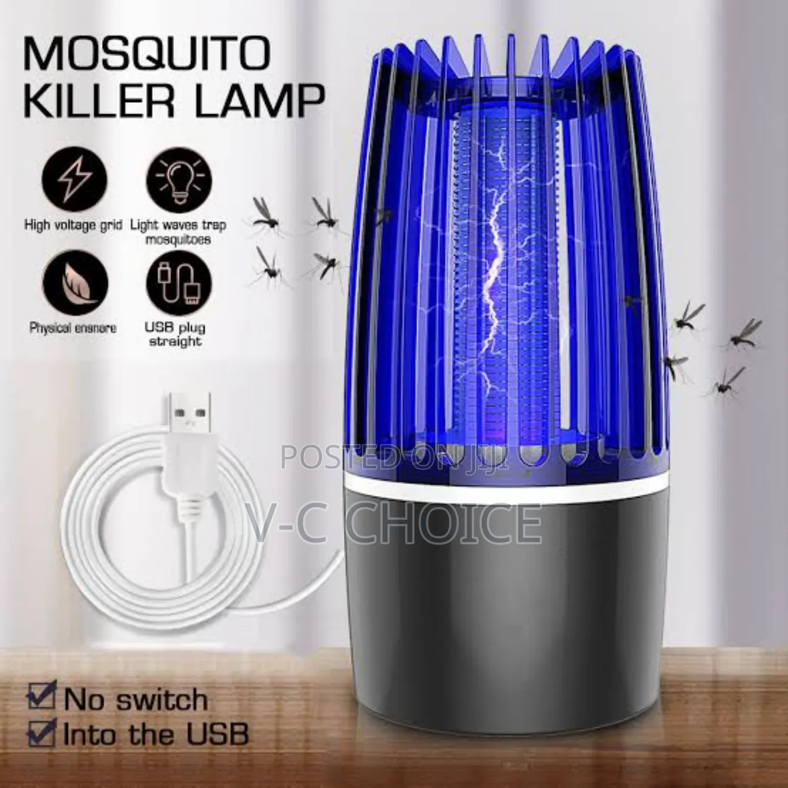 Rechargeable Mosquito Killer Lamp