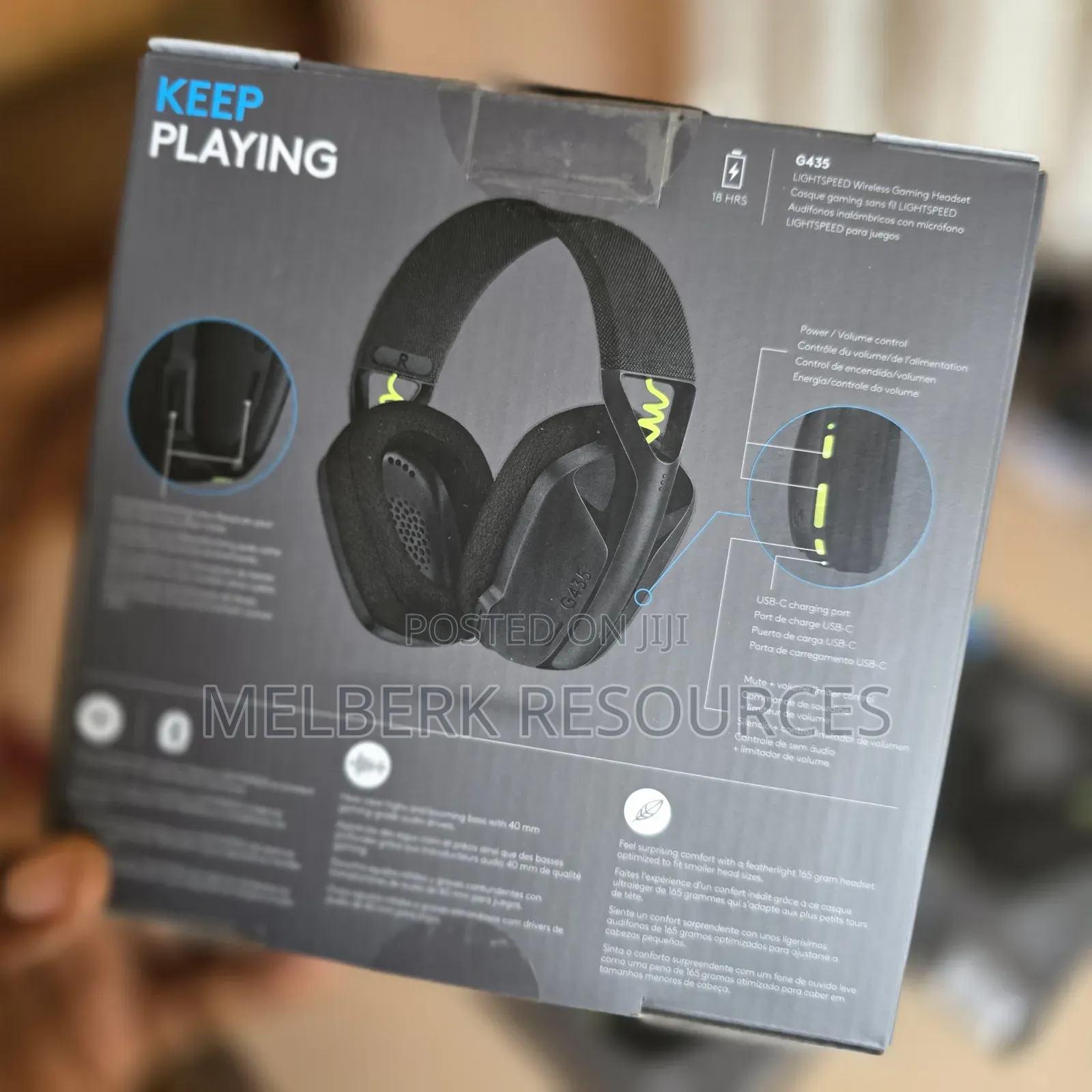 Logitech G435 Lightspeed Wireless Gaming Headset