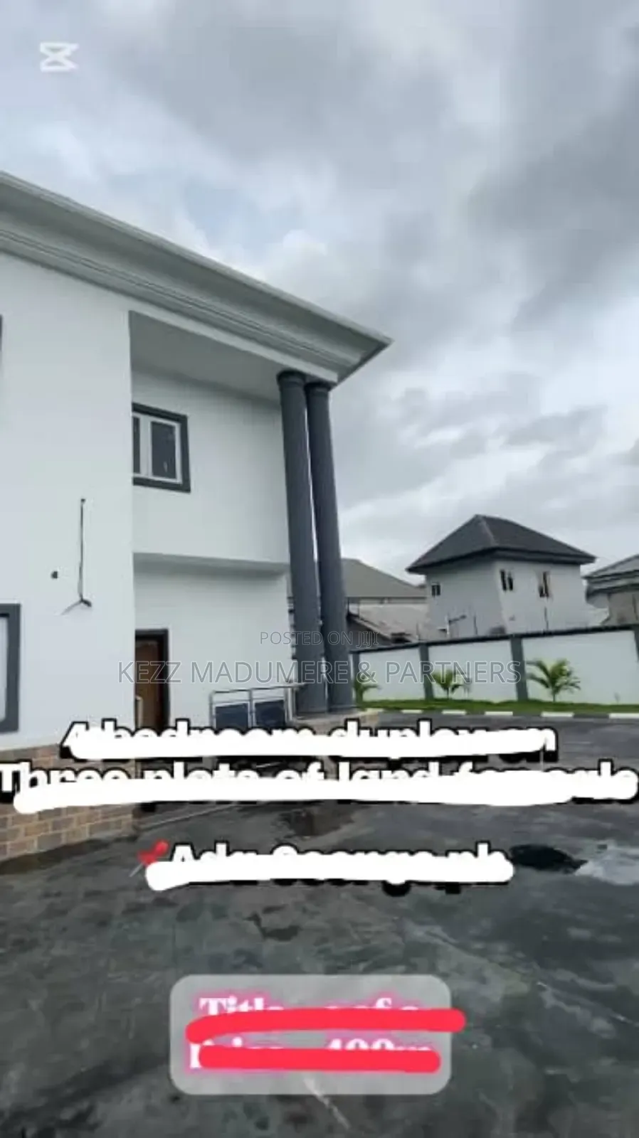 4bdrm Duplex in Ada George Port for sale