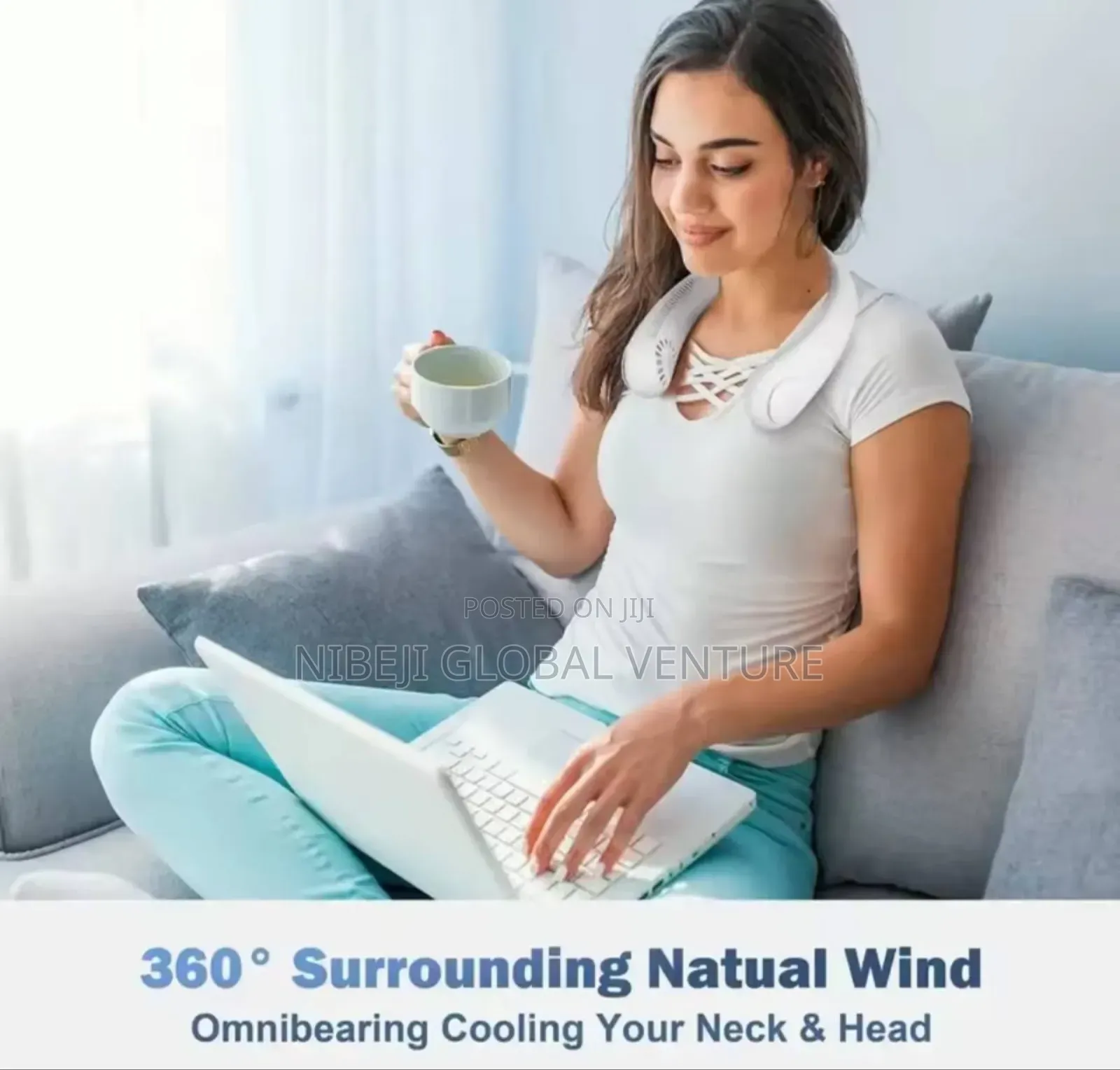 Rechargeable Portable Neck Fan