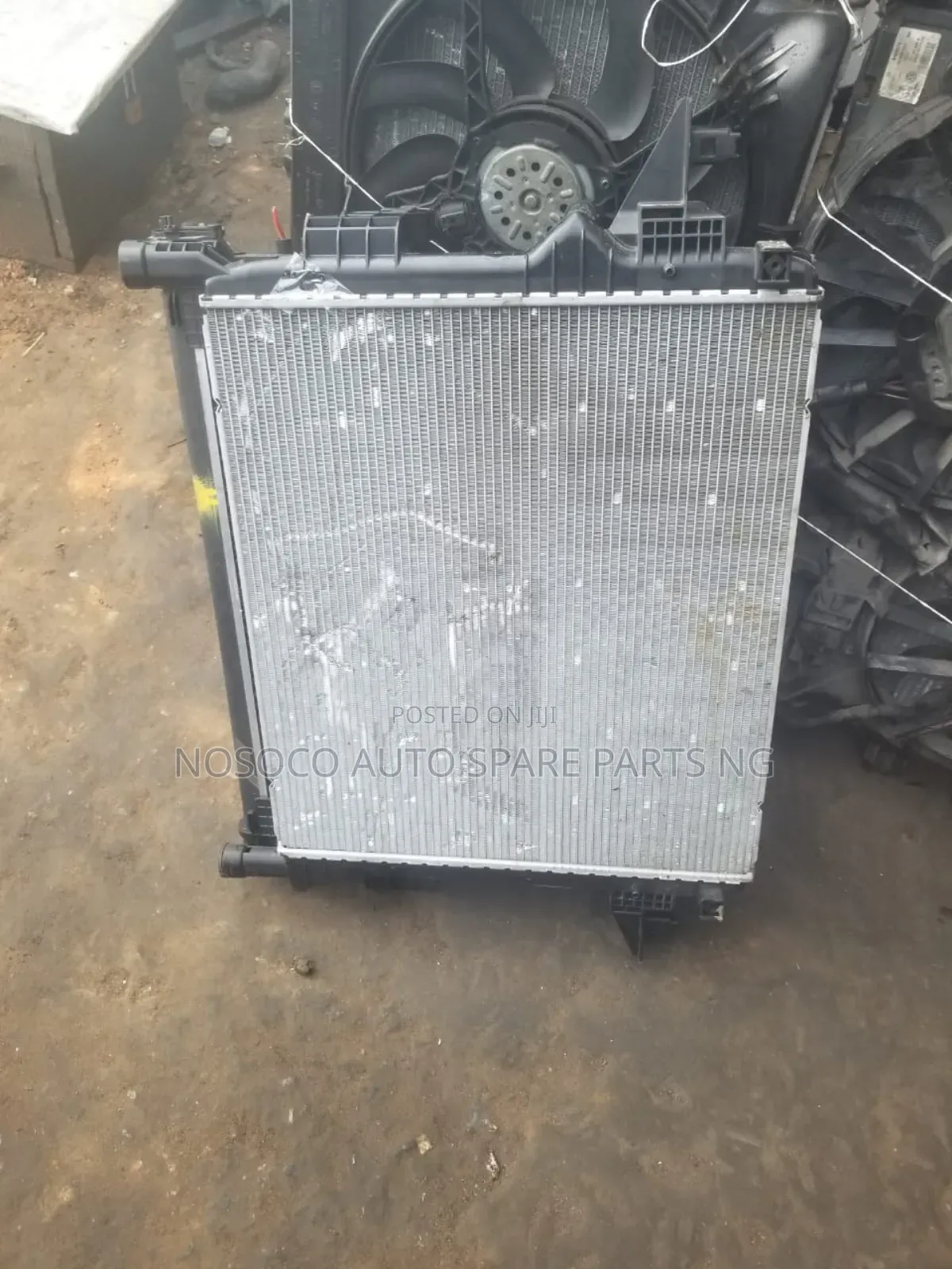 Audi Q4 Radiator And Condenser And Fan