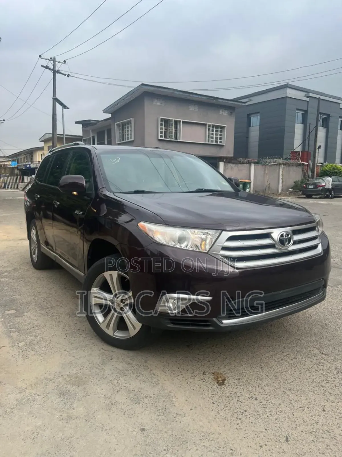 Toyota Highlander Limited 2012 Burgundy