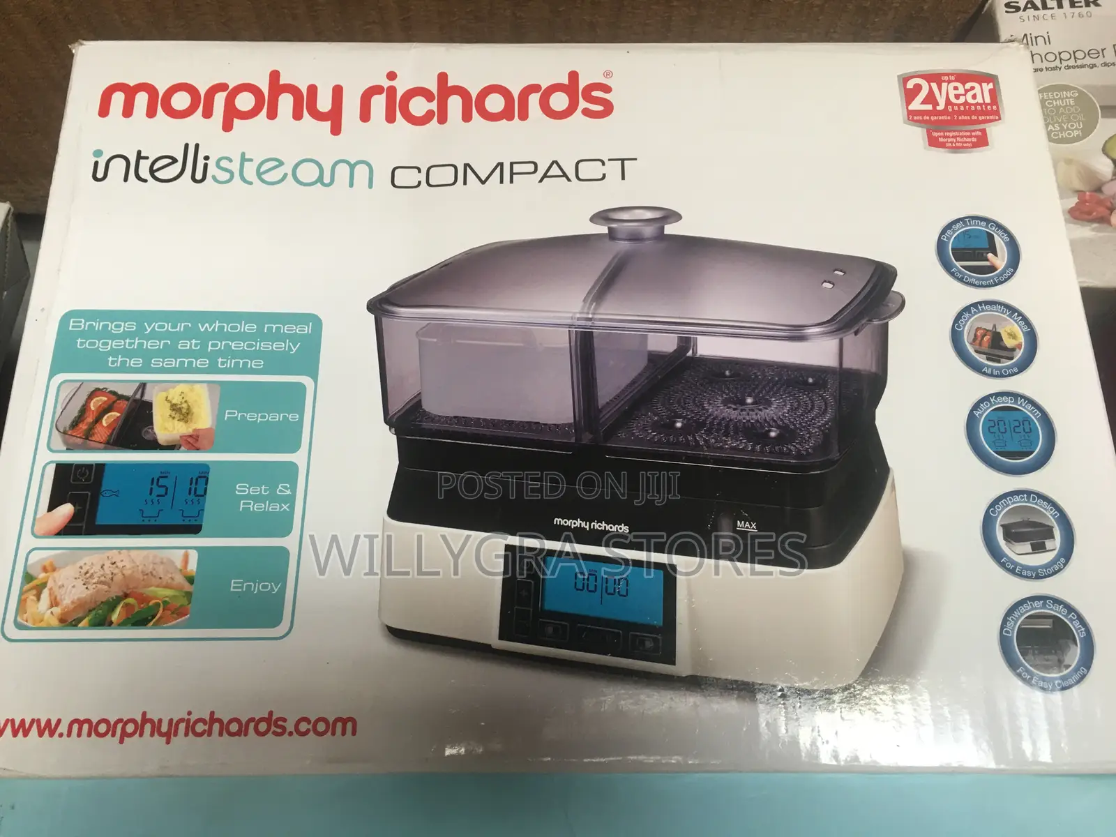Morphy Richards Intellisteam Food Vegetable Steamer