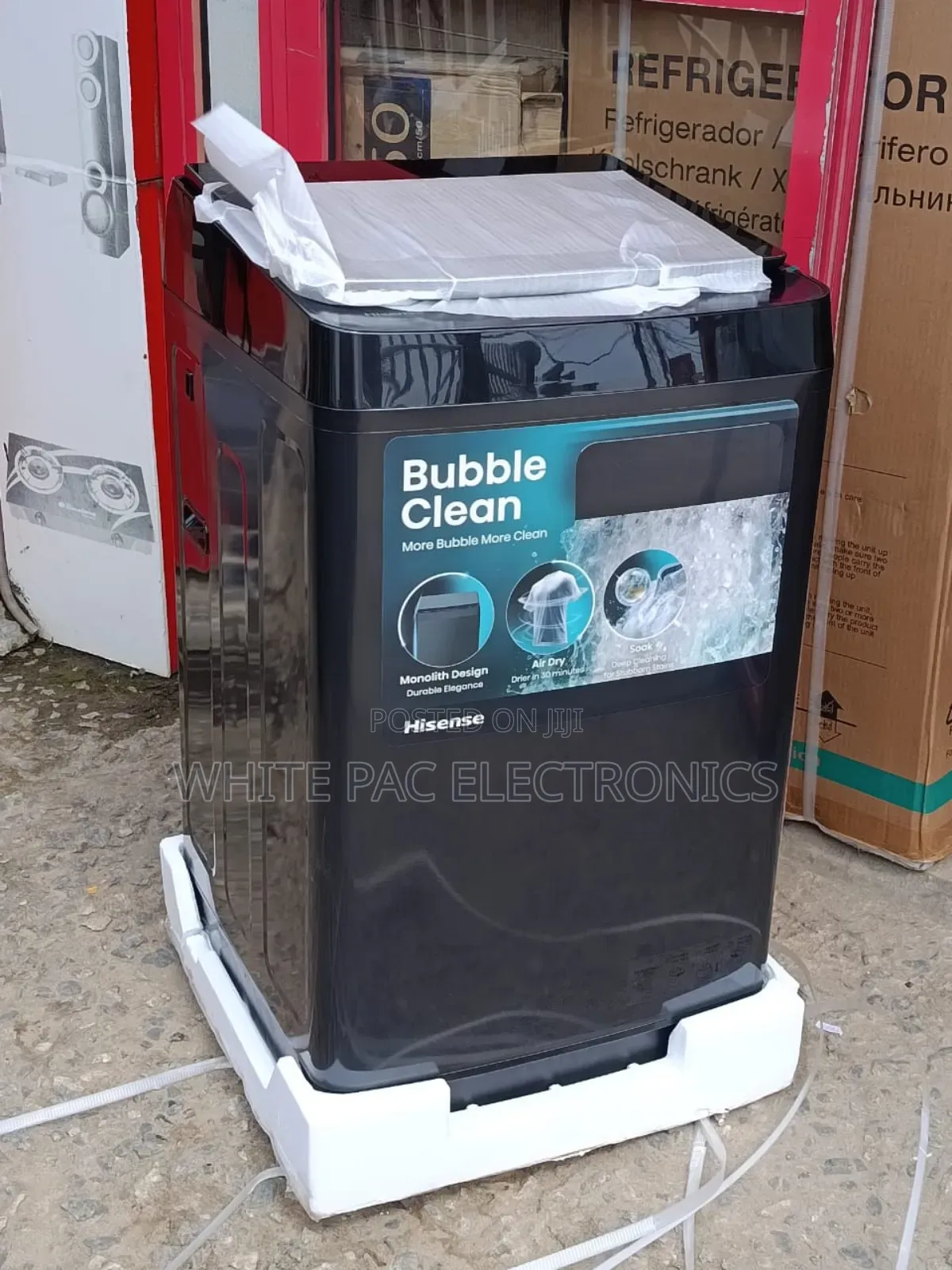 Brand New Hisense 9kg Top Loader Wash Machine ( Wash & Spin