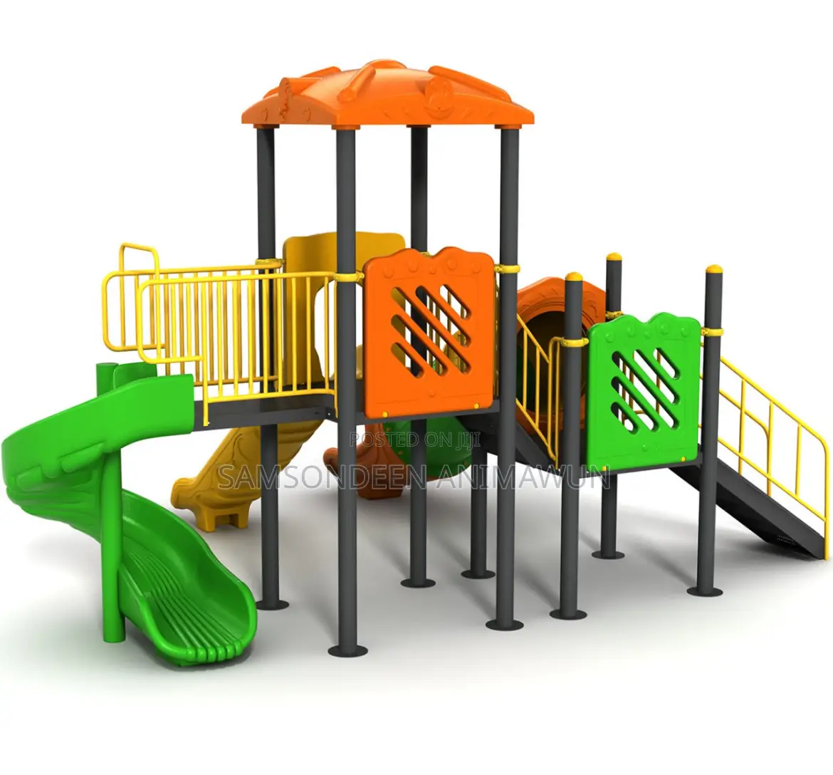 Gaint Play Set With Tunnel, Spiral Me Giant Straight Slide