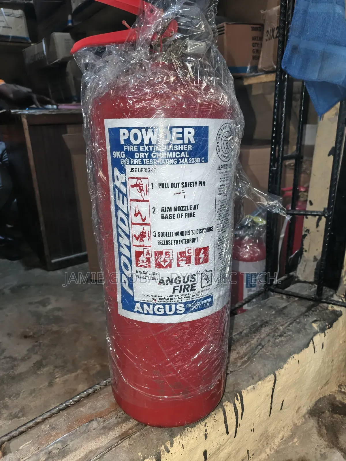 9kg Abc Powder Fire Extinguisher