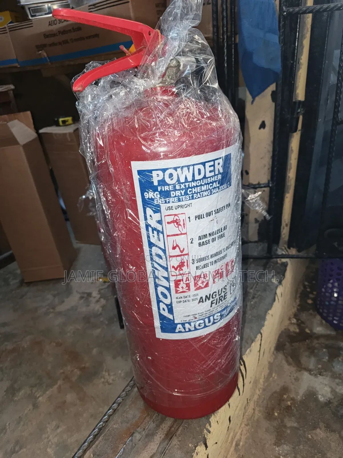 9kg Abc Powder Fire Extinguisher