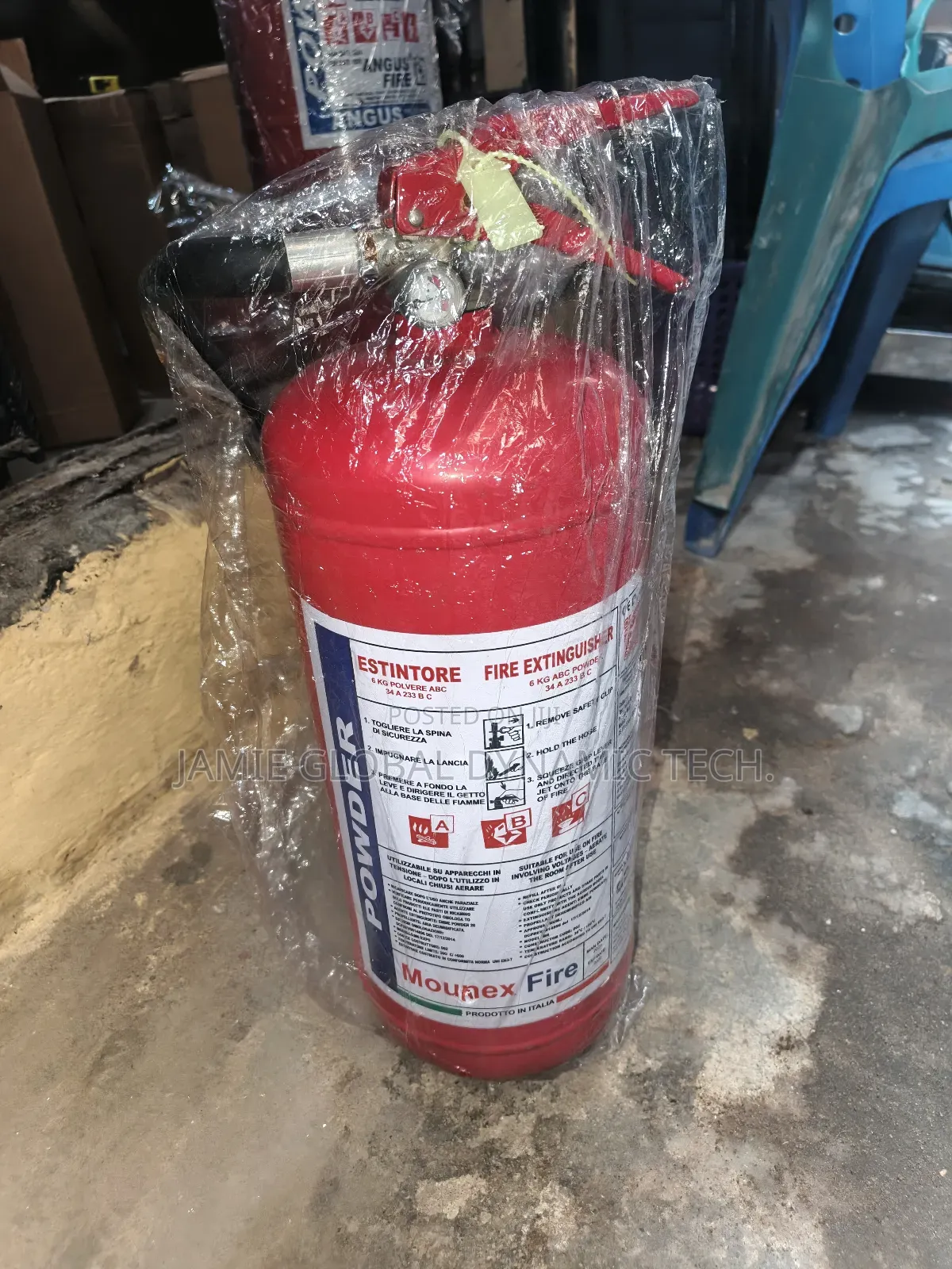 6kg Powder Fire Extinguisher