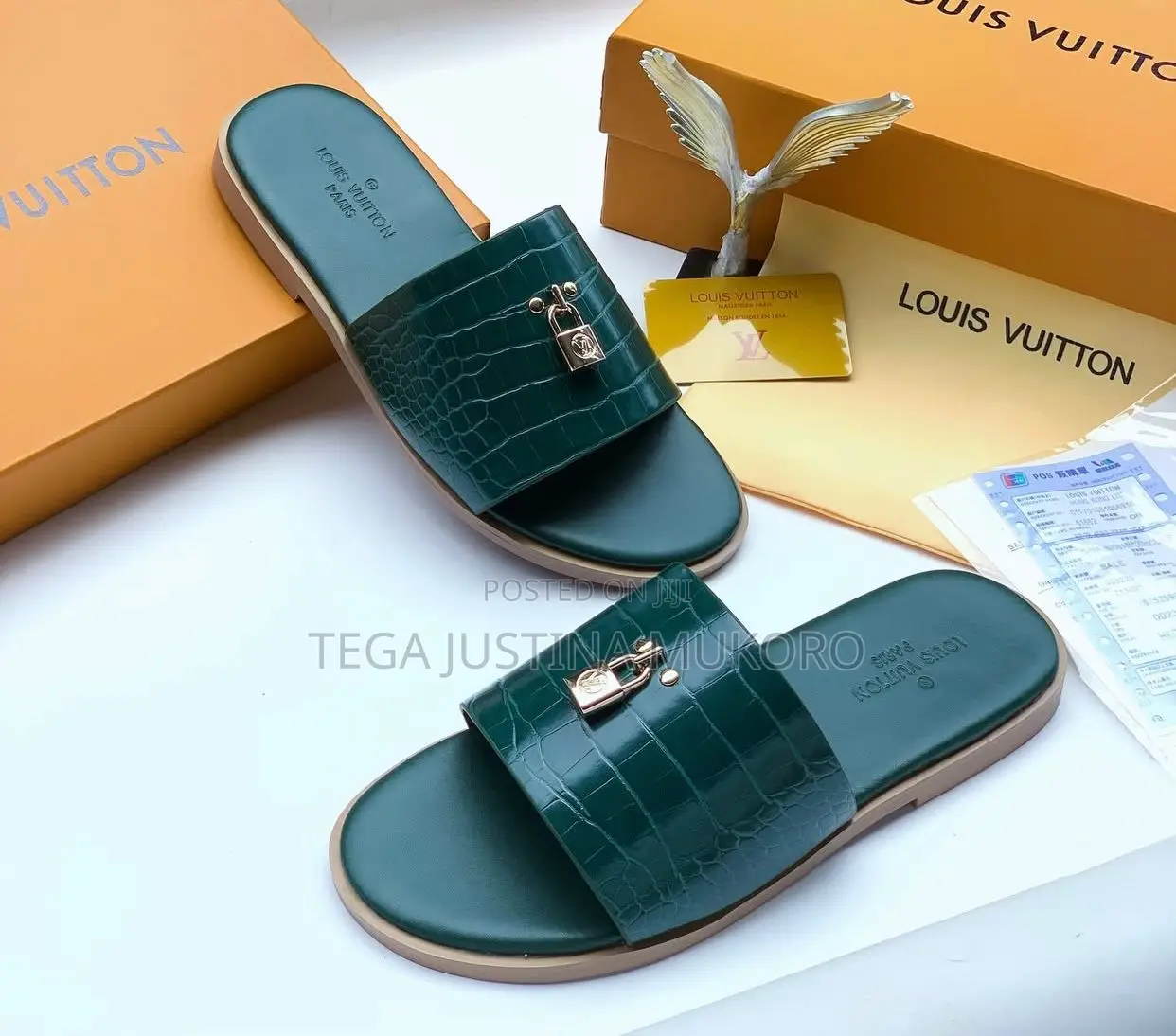 Latest Design Louis Vuitton Men's Pam Slippers