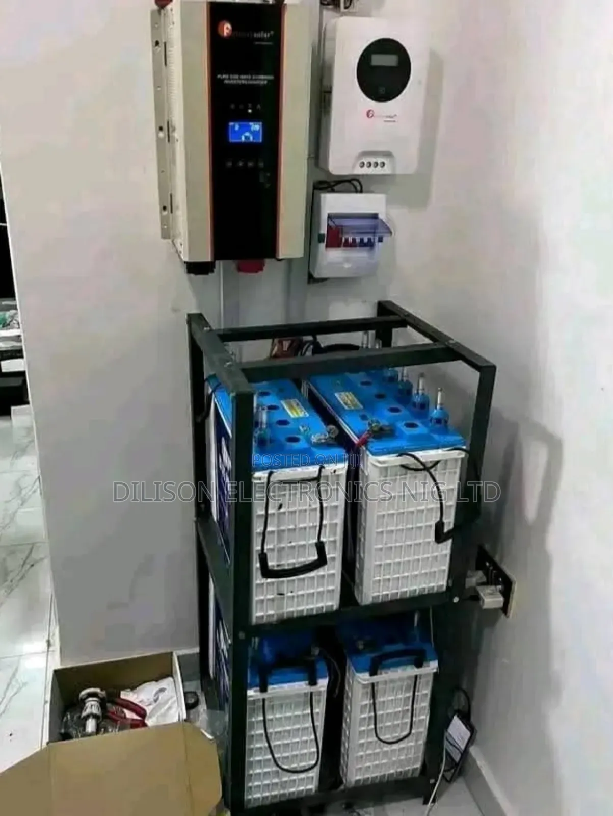 Full Setup Solar System/ 5kva-48v/ 4 Tubular/ 12pcs-300w