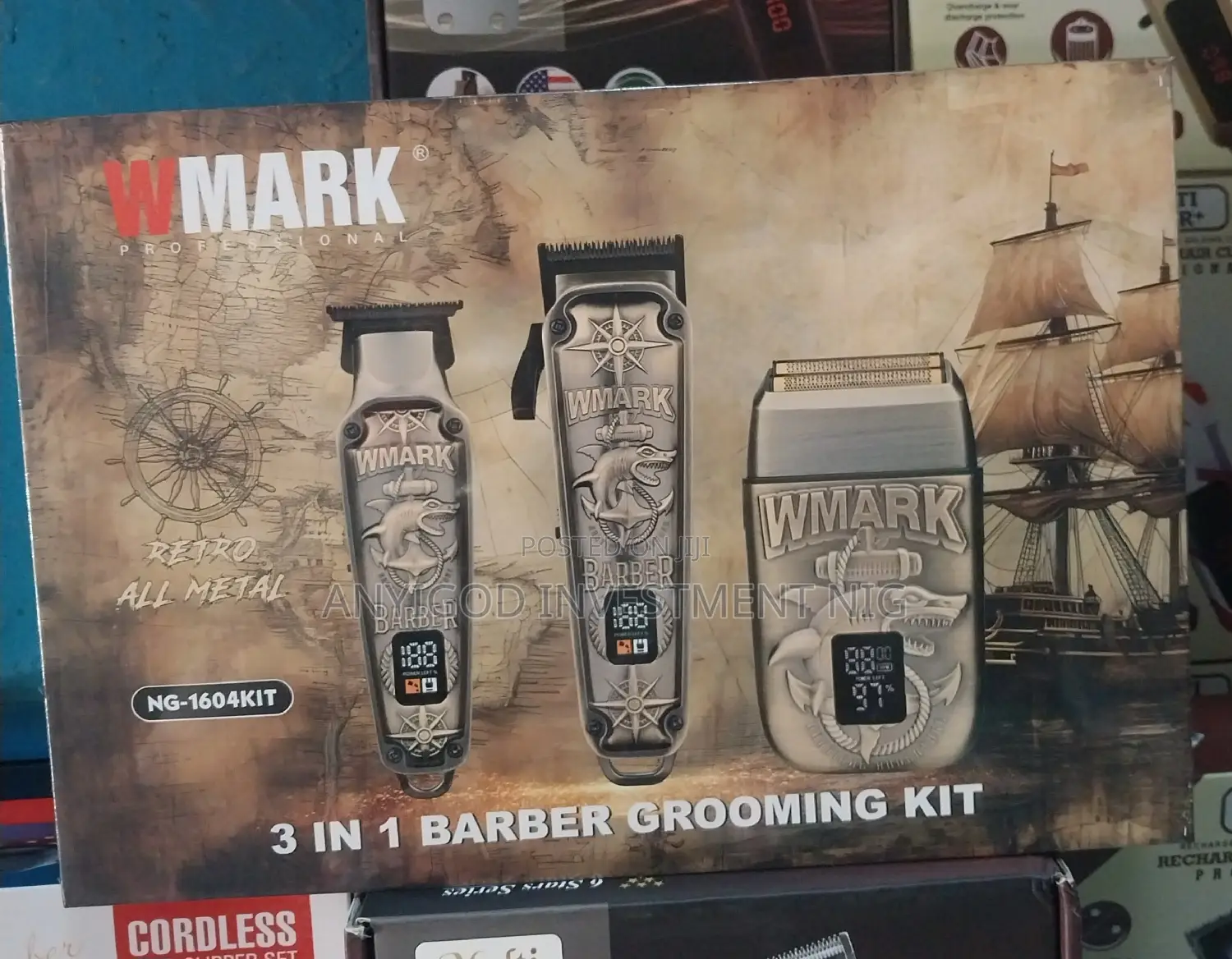 3 in 1 Wmark Barber Kets Set