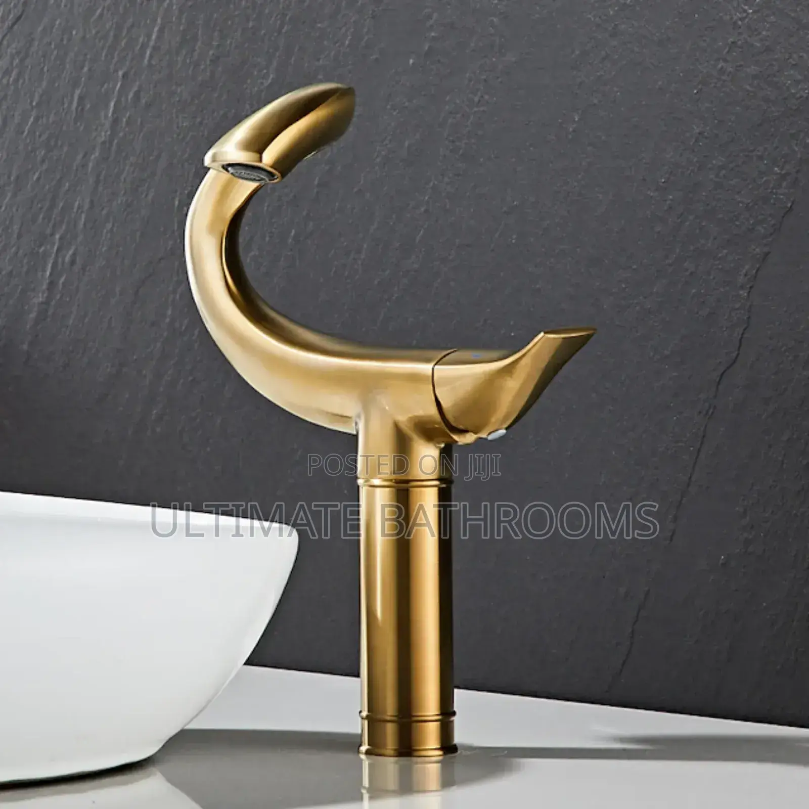 Made of Brass Quality Gold Counter Top Basin Faucet
