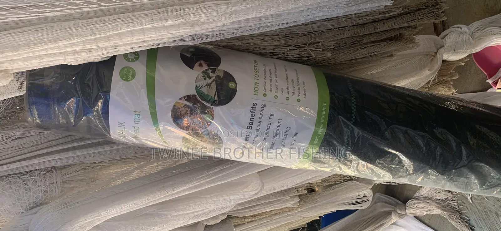 Weed Mat Used Inside Farm