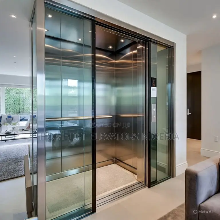 Glass Stylish Simplicity Energy Saving Home Elevator Lift