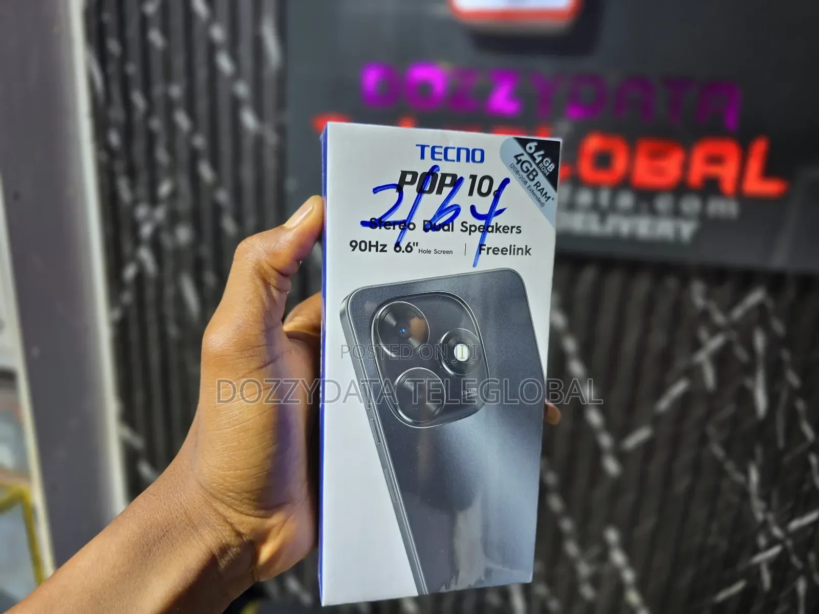 New Tecno Pop 10 64 GB