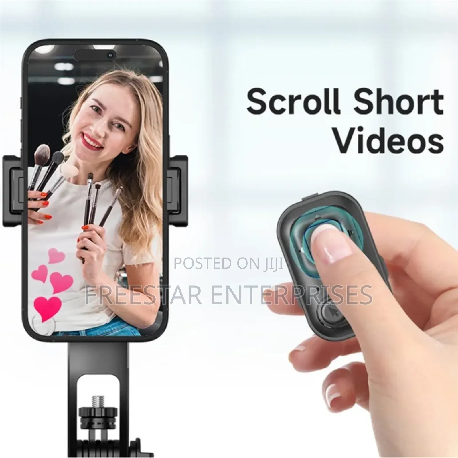 C17 Smart Ai Tracker Gimbal Tripod Selfie Stick 4 Leg Stand.