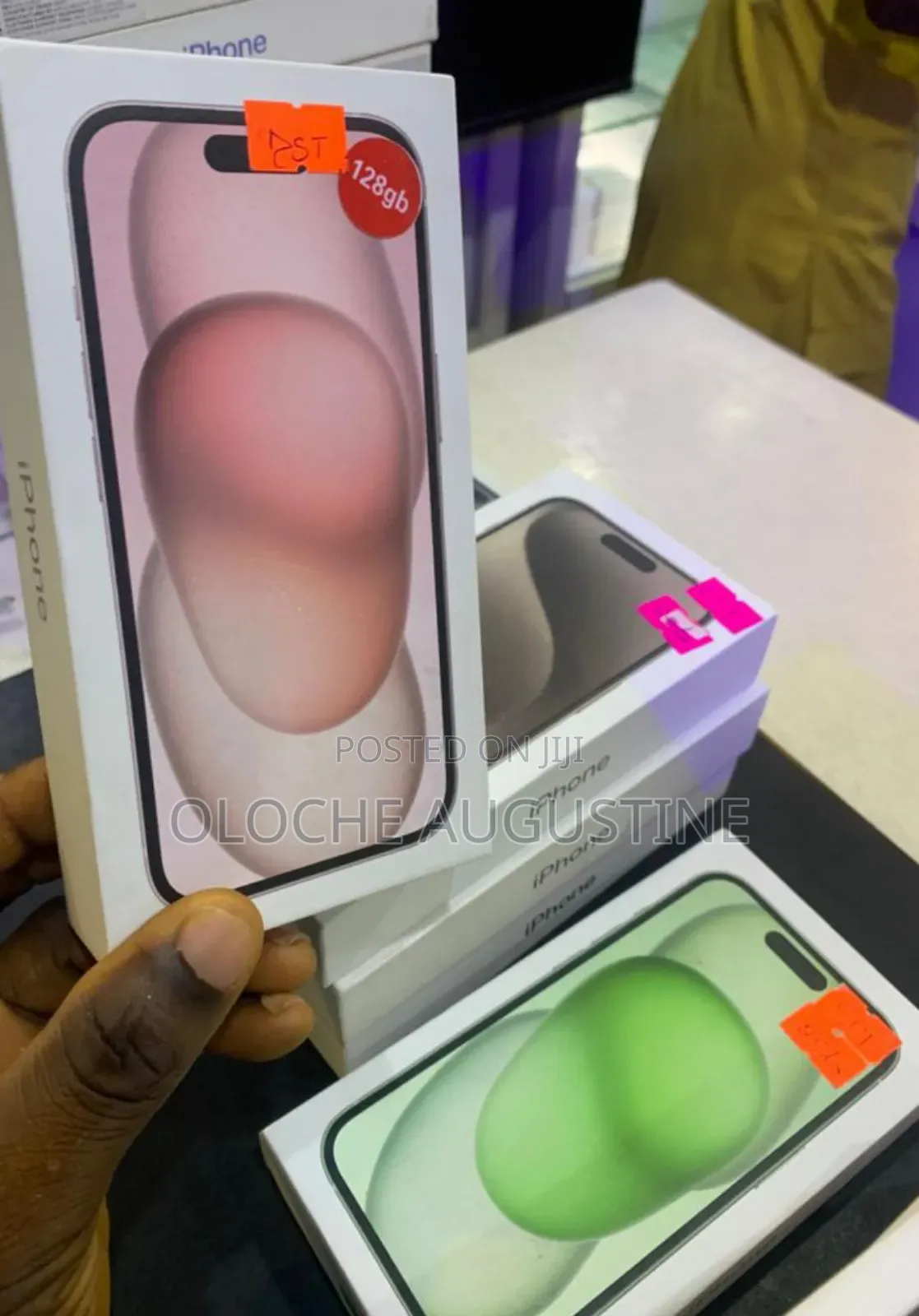 New Apple iPhone 15 128 GB Pink