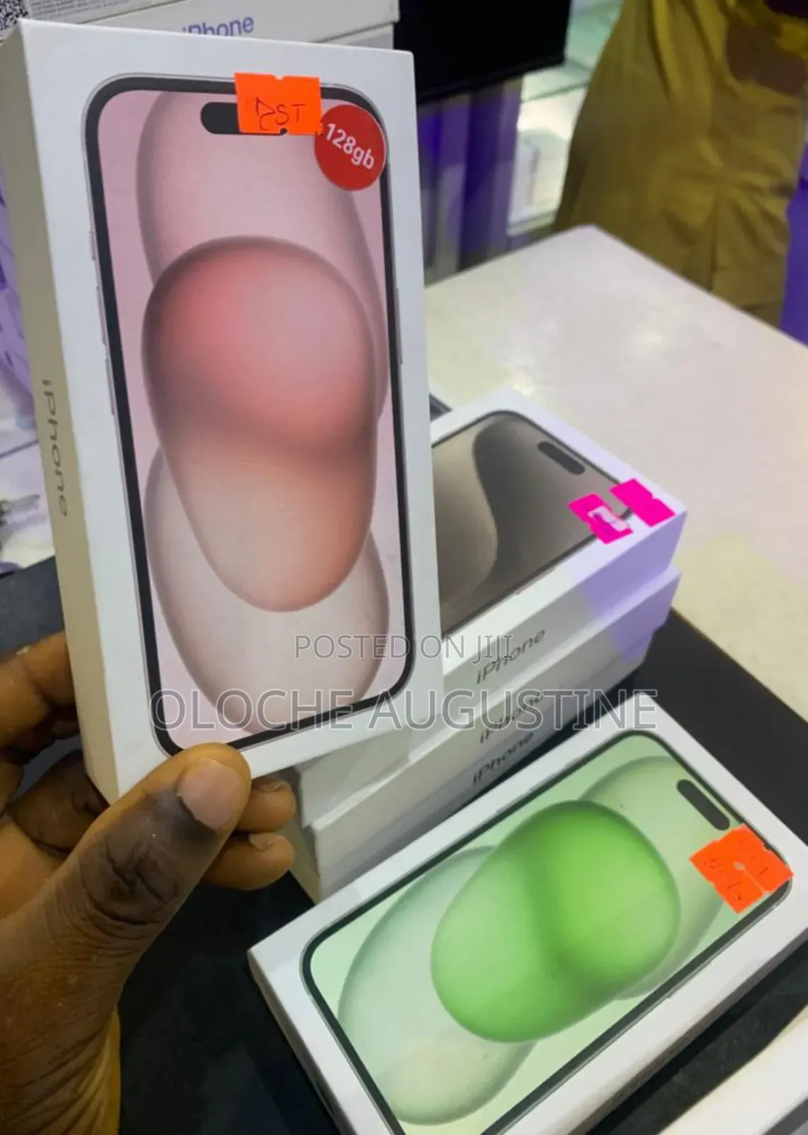 New Apple iPhone 15 128 GB Pink