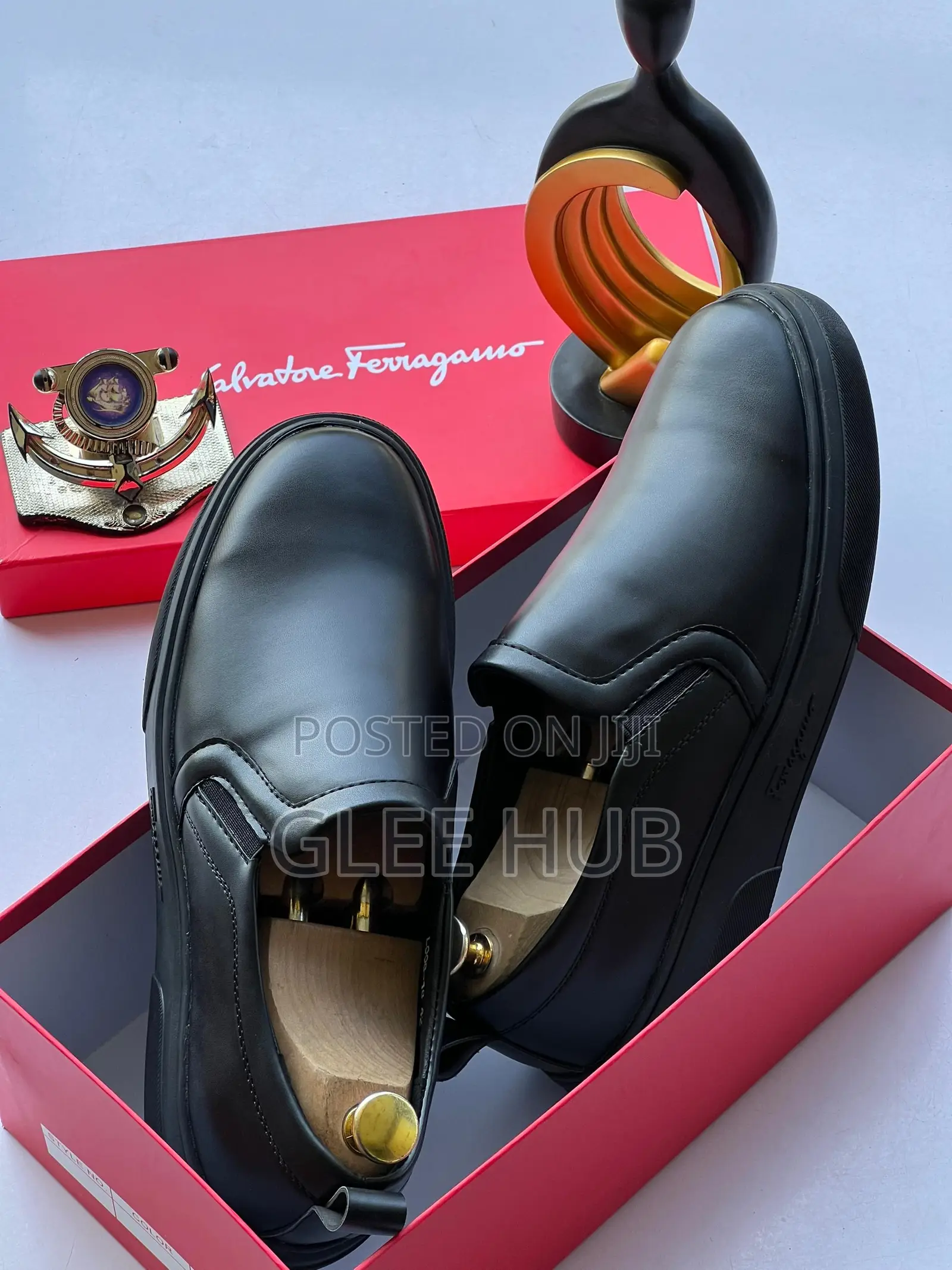 Classy All-Black Loafers