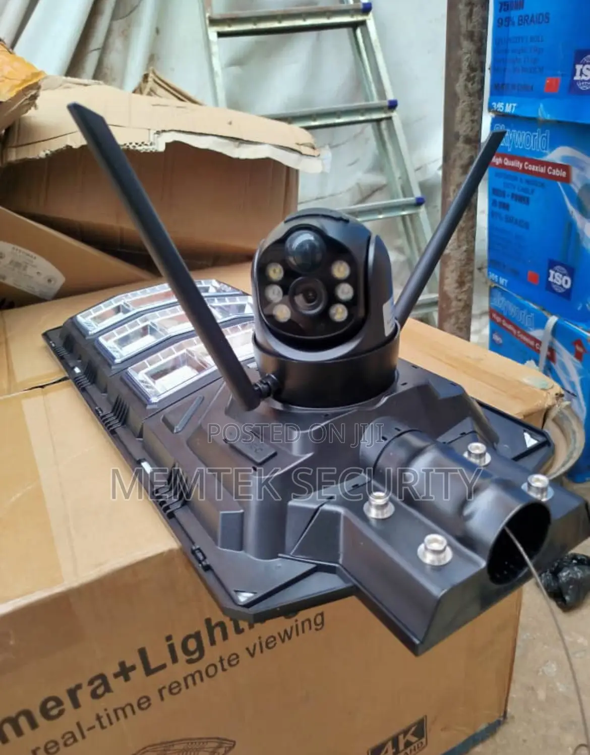 450watts Solar Street Light With Wireless PTZ Camera