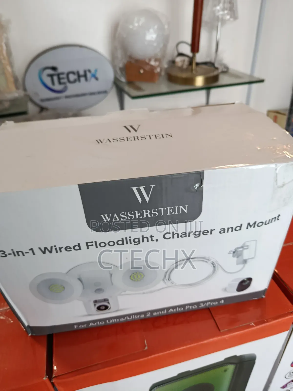 Wasserstein 3-in-1 Floodlight Mount for Google Nest Cam