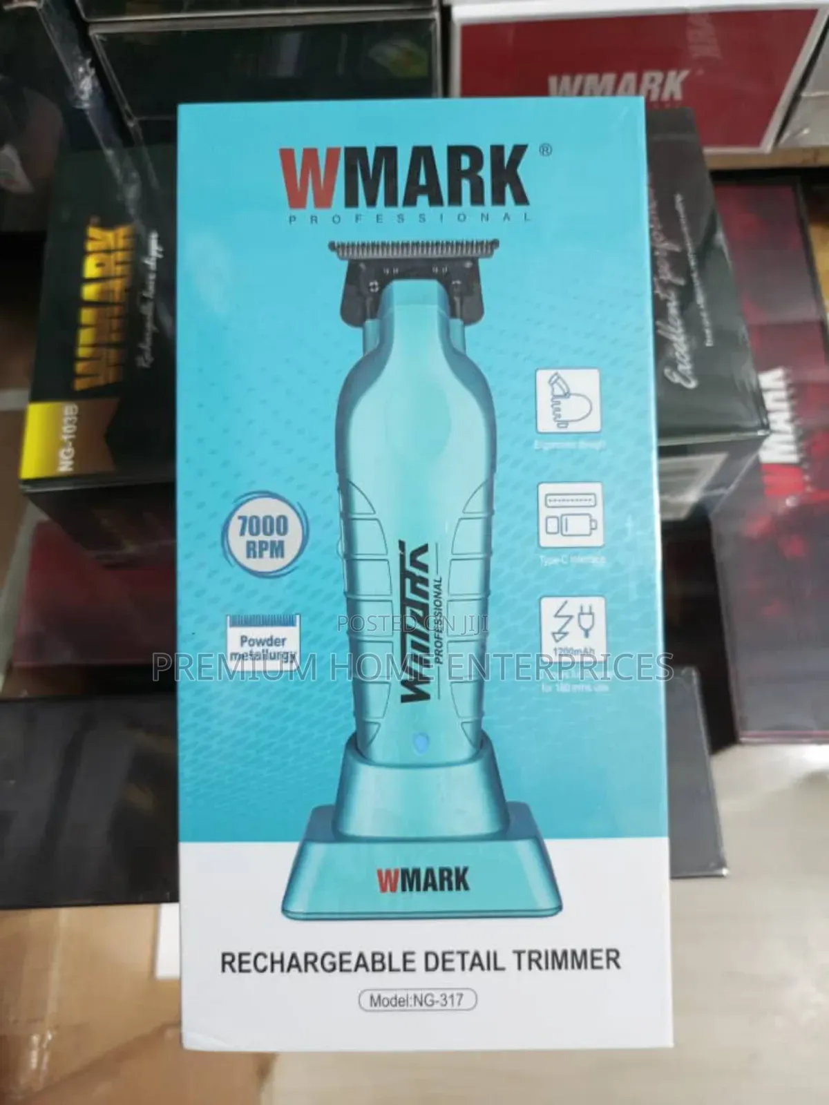 Wmark Ng-317 Trimmer 7000 RPM With Charging Base Low Noise