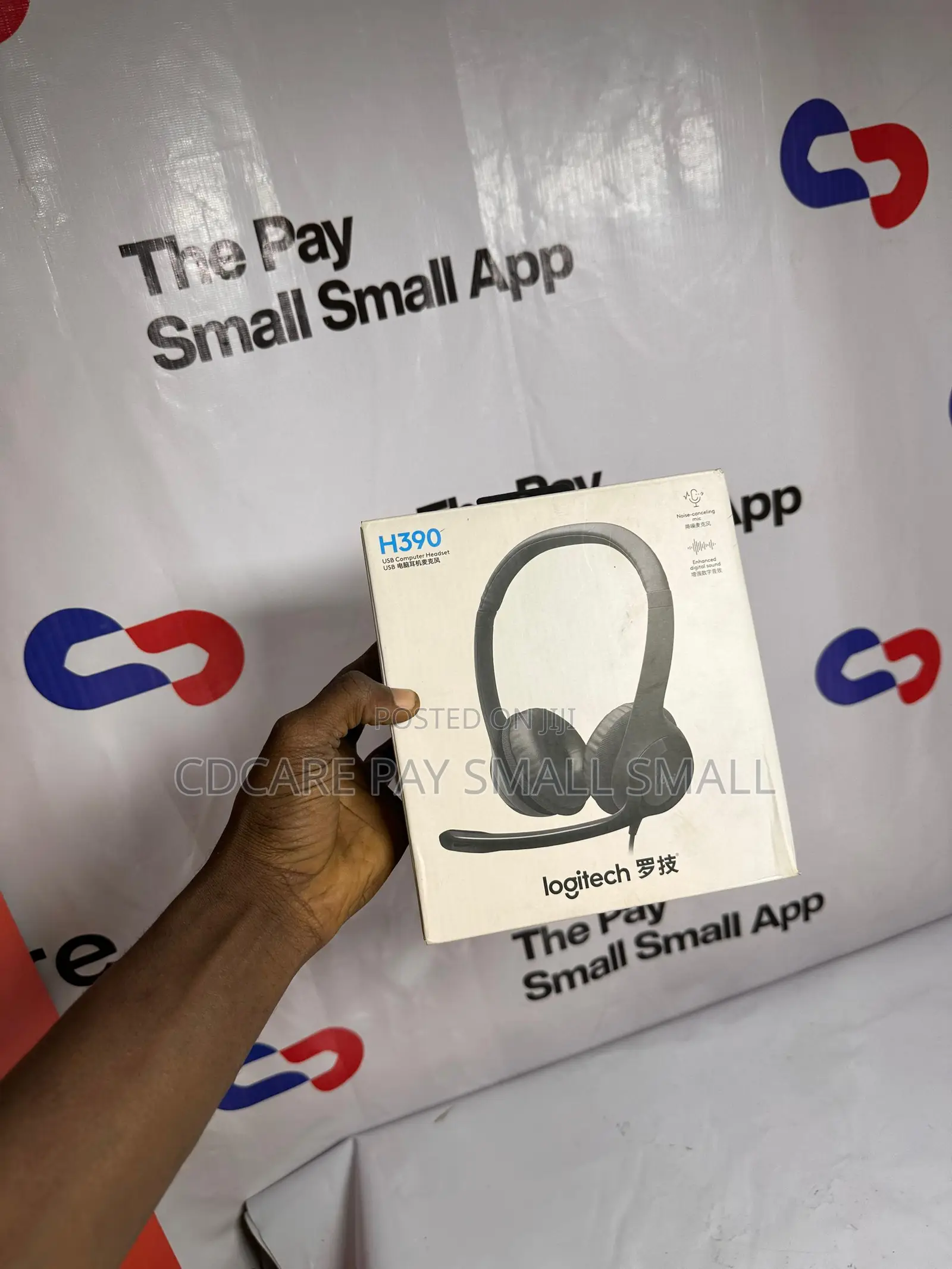 Pay Small Small Logitech Headset On Cdcare.App