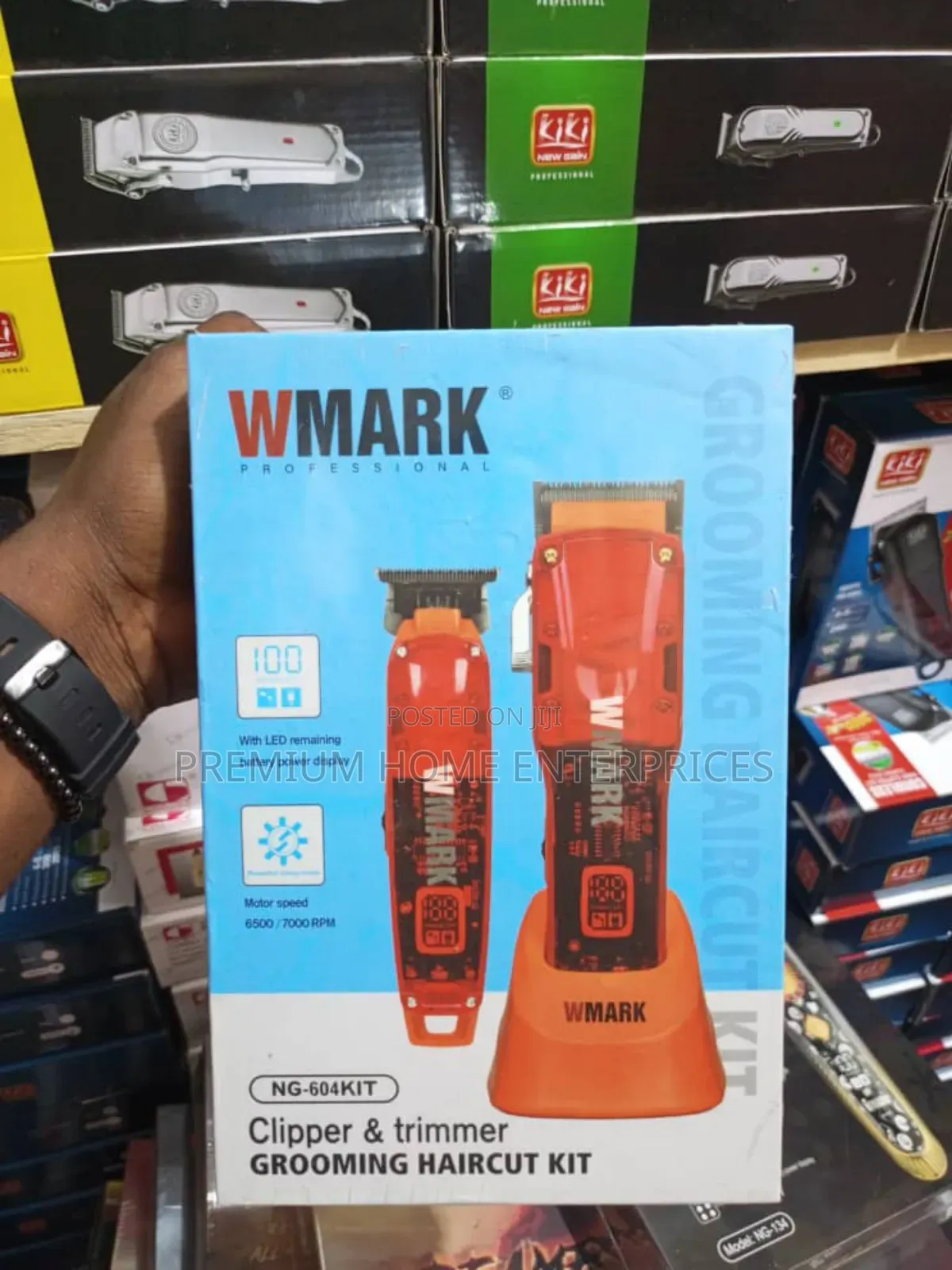 Wmark Ng-604kit Grooming Haircut Kit Trimmer Clipper Set
