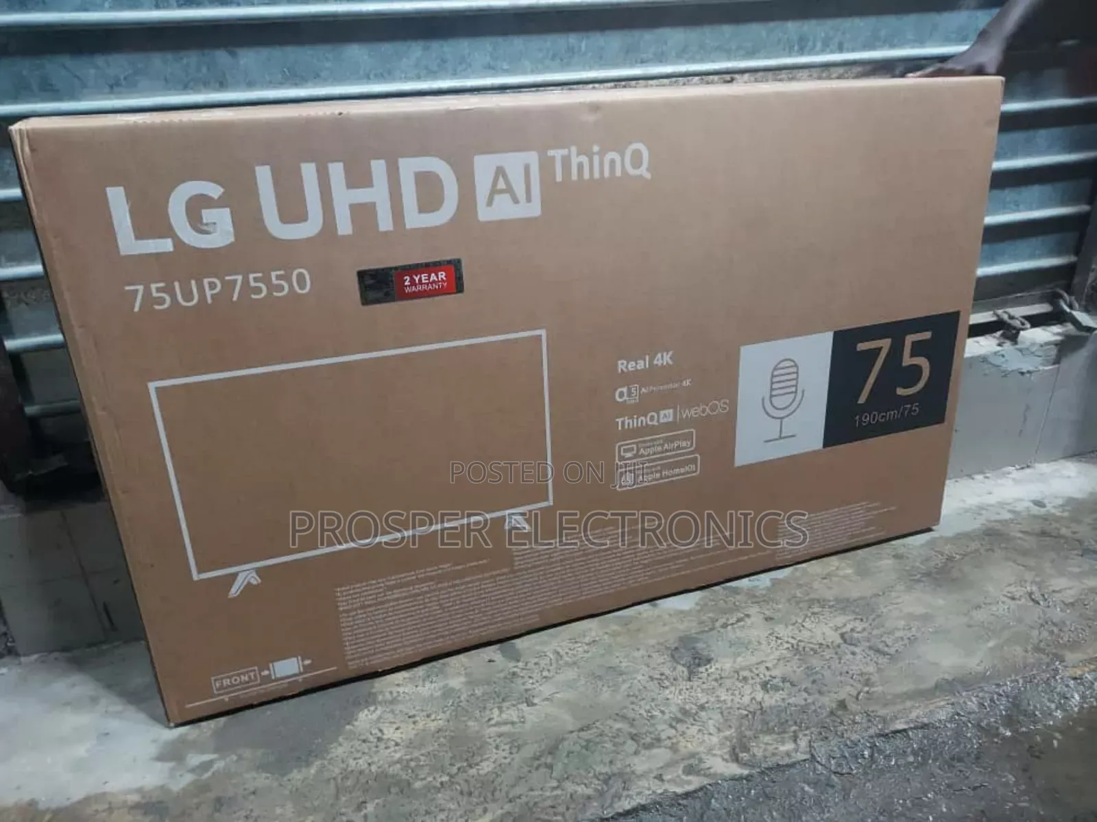 Brand New Tv Lg 75inches Smart Android Tv