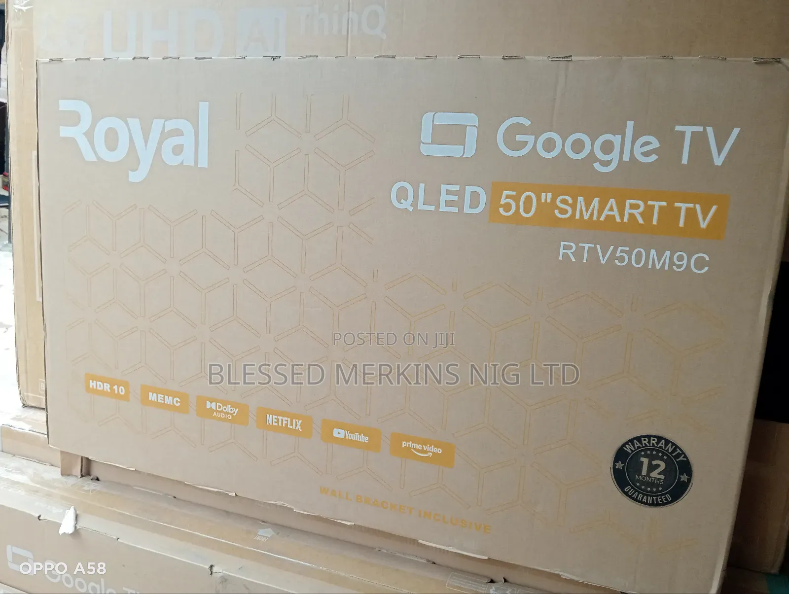 Royal Google Smart Television 50"