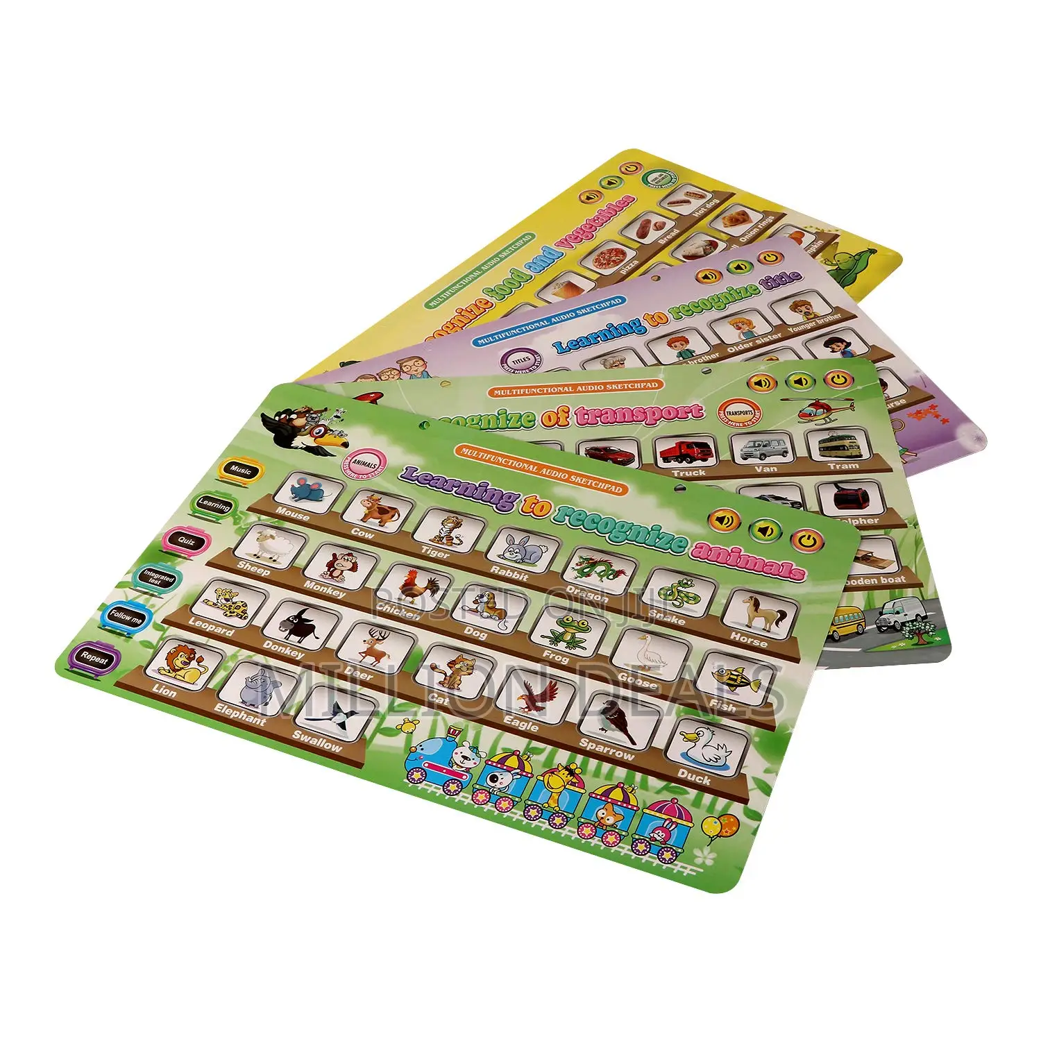 Multifunctional Audio Sketchpad for Kids Learning Toy Ages 3
