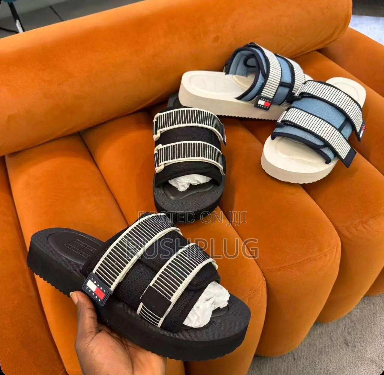 Tommy Hilfiger Tech Slide ‘White/Blue’