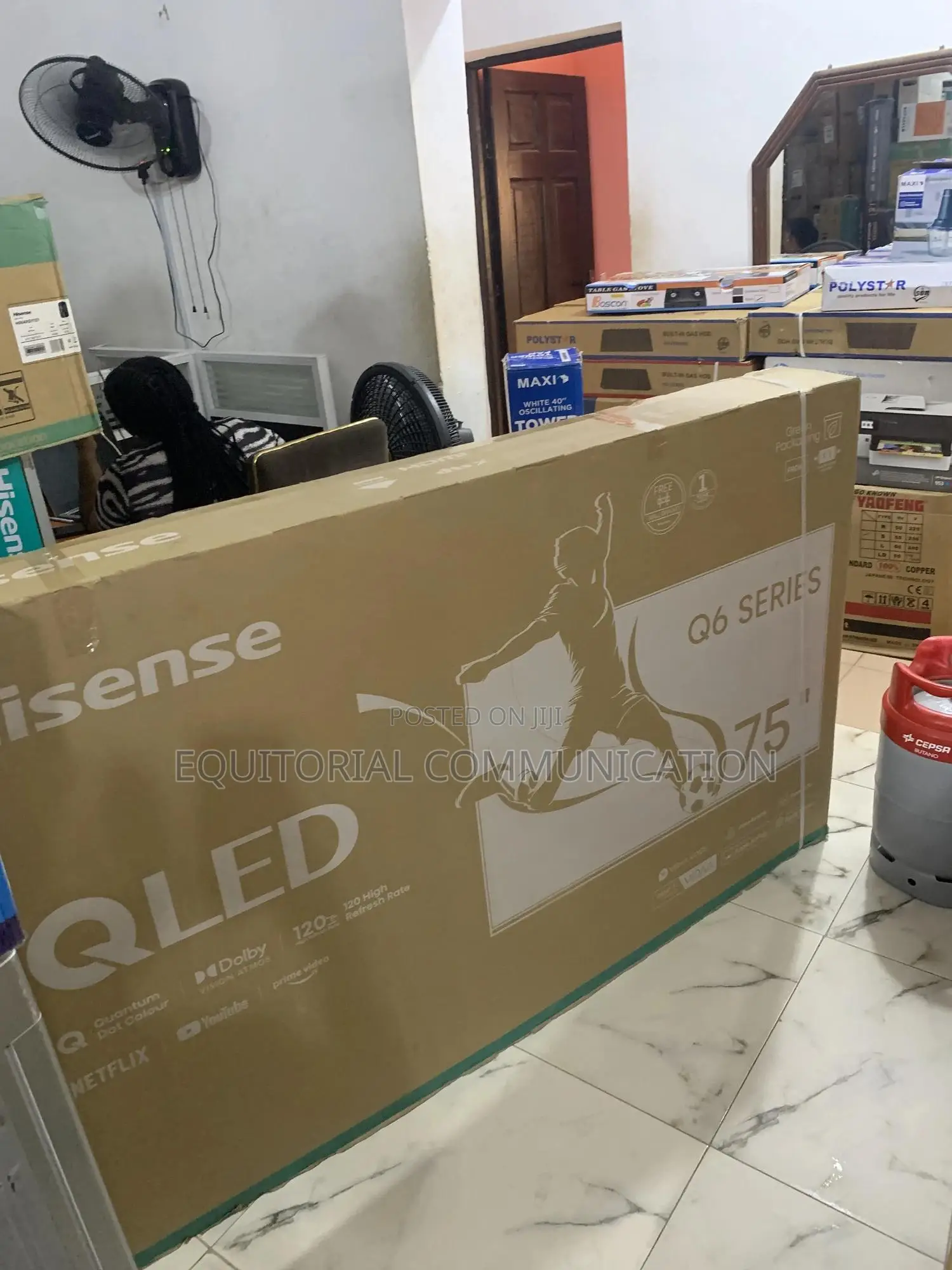 Hisense 75” Qled – Game On, Watch On, Relax On