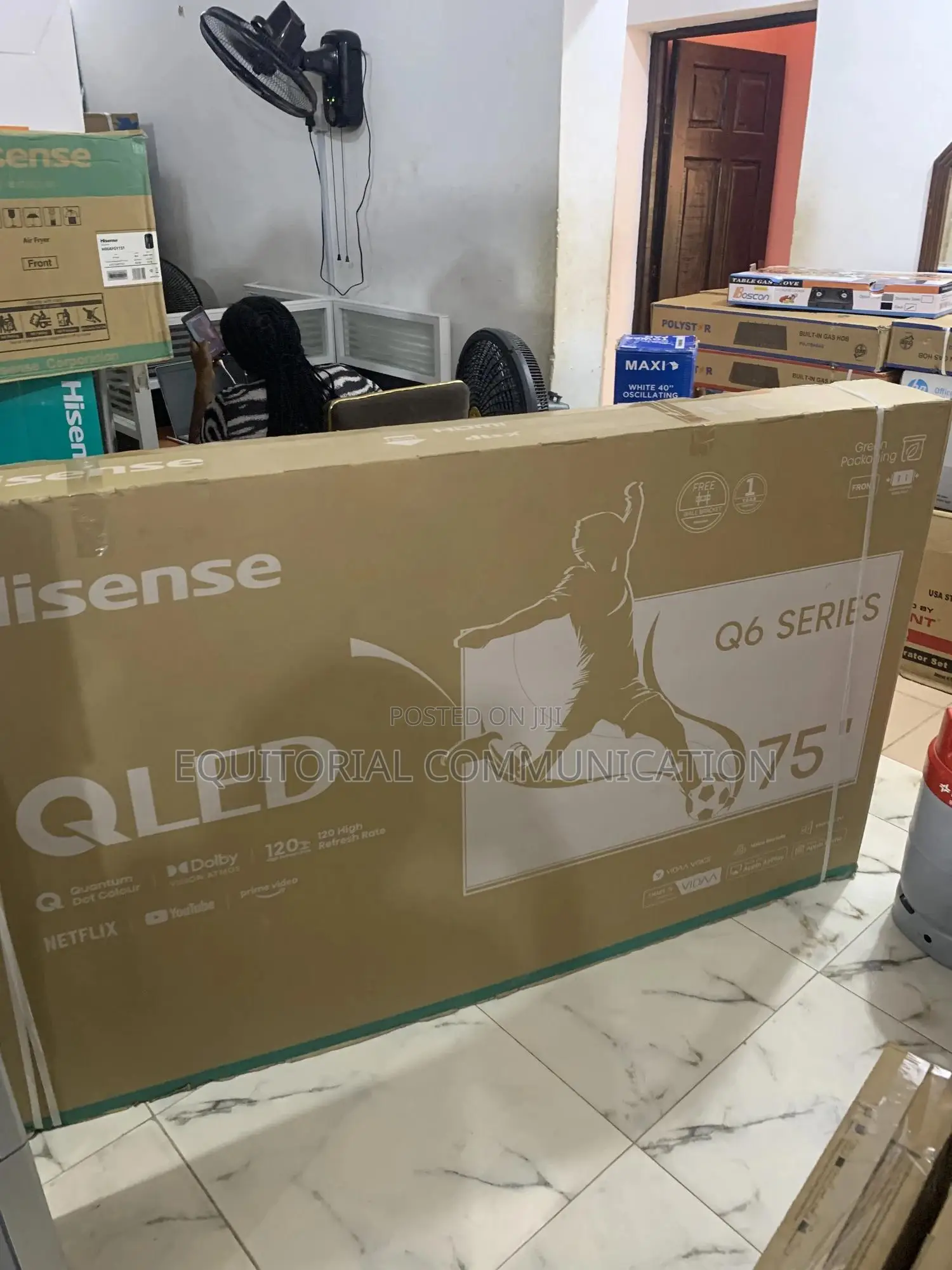 Hisense 75” Qled – Smart Seamless Streaming