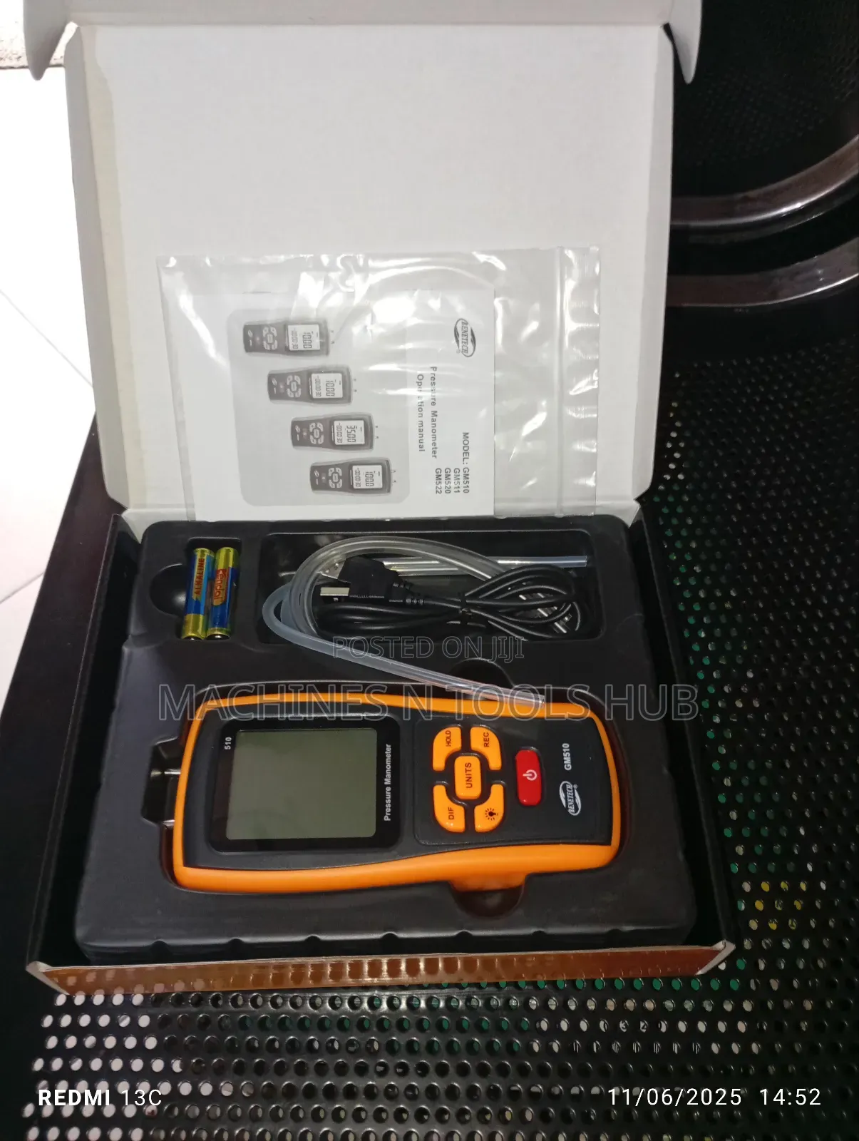 Benetech Gm510 Digital Manometer