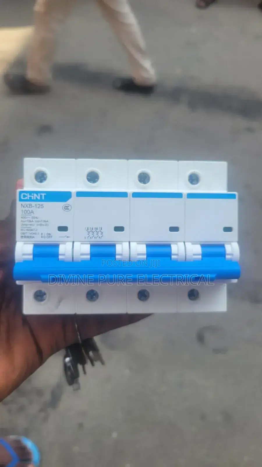 100amps 4pole MCB Breaker Chint