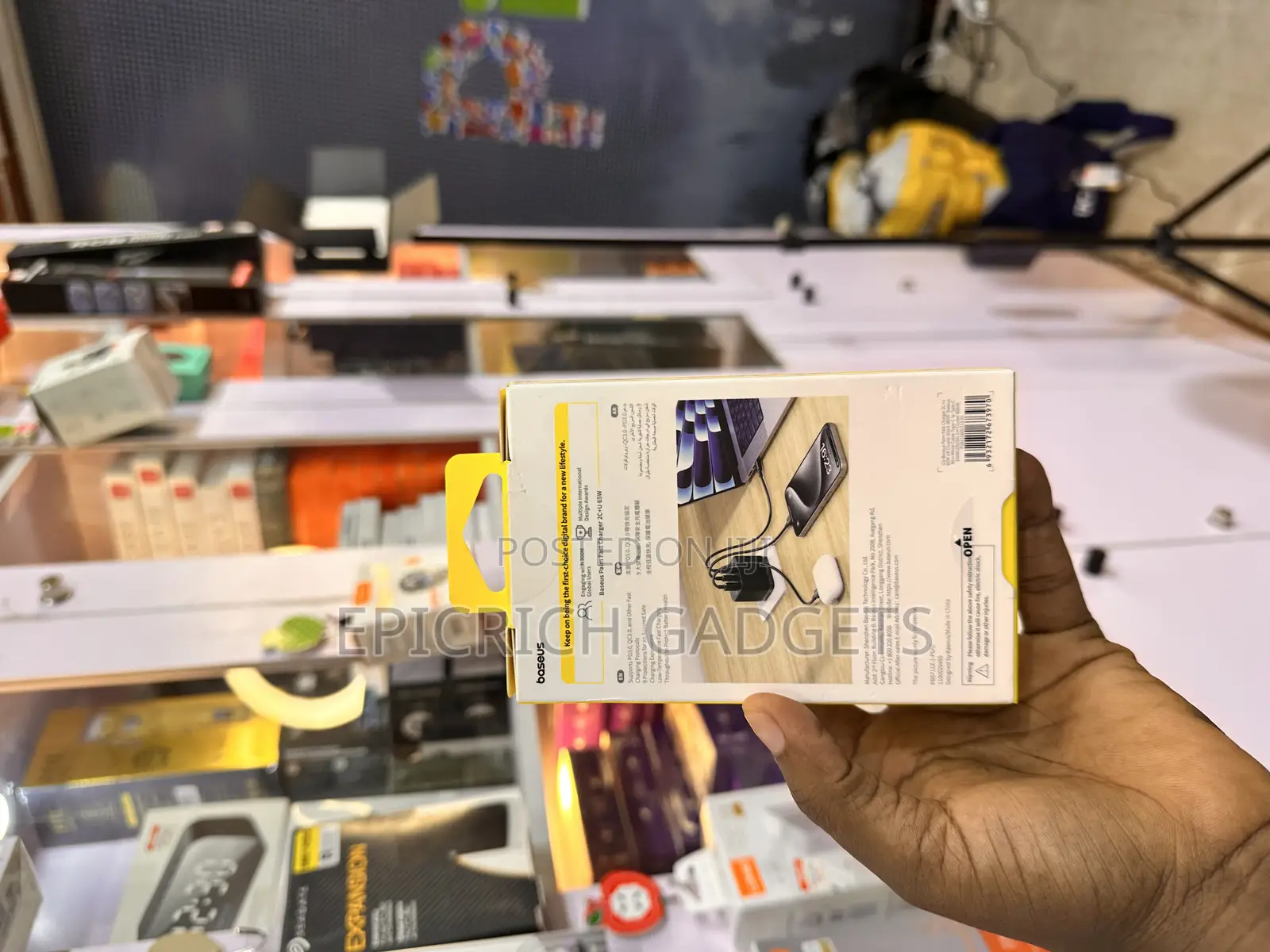 Baseus Palm 65w Fast Charger