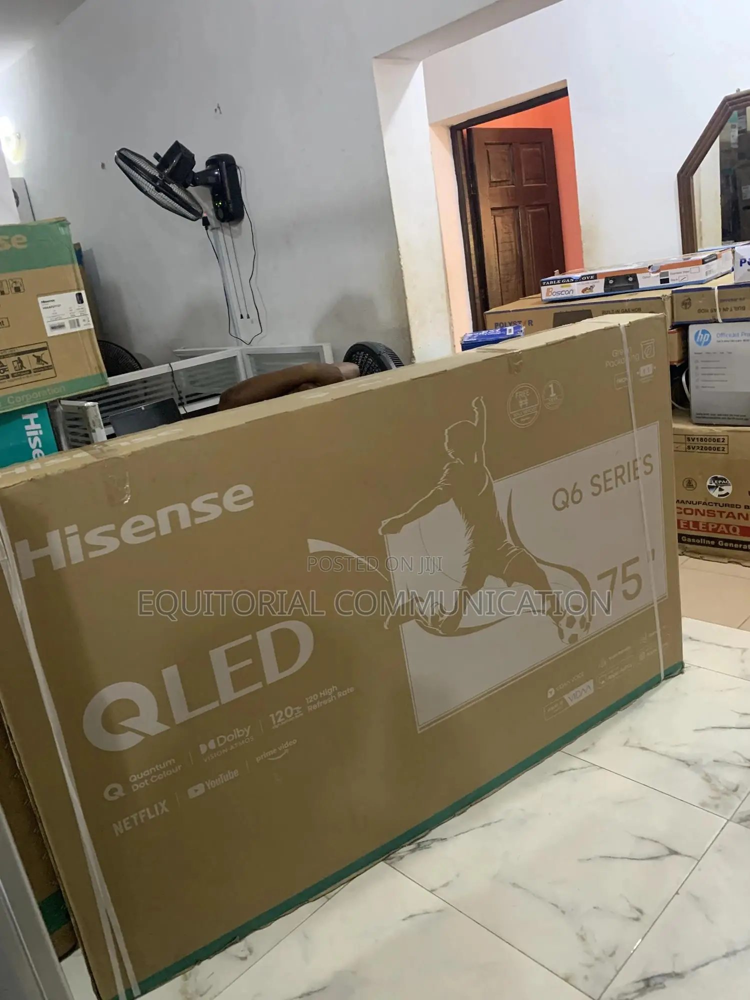 Hisense 75” Qled Smart Tv – In-Stock and Ready to Ship