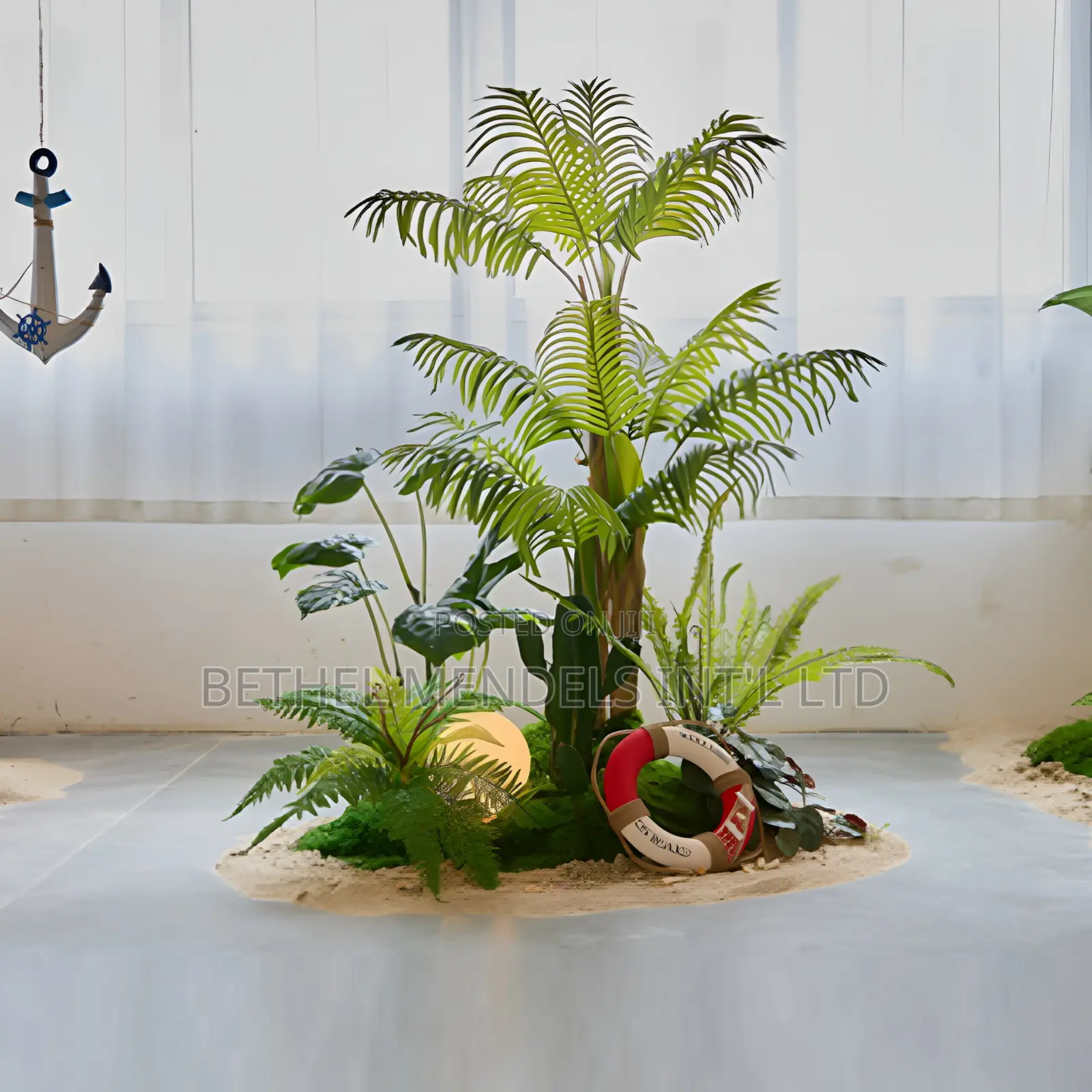 Home Landscaping Design With Artificial Greenery
