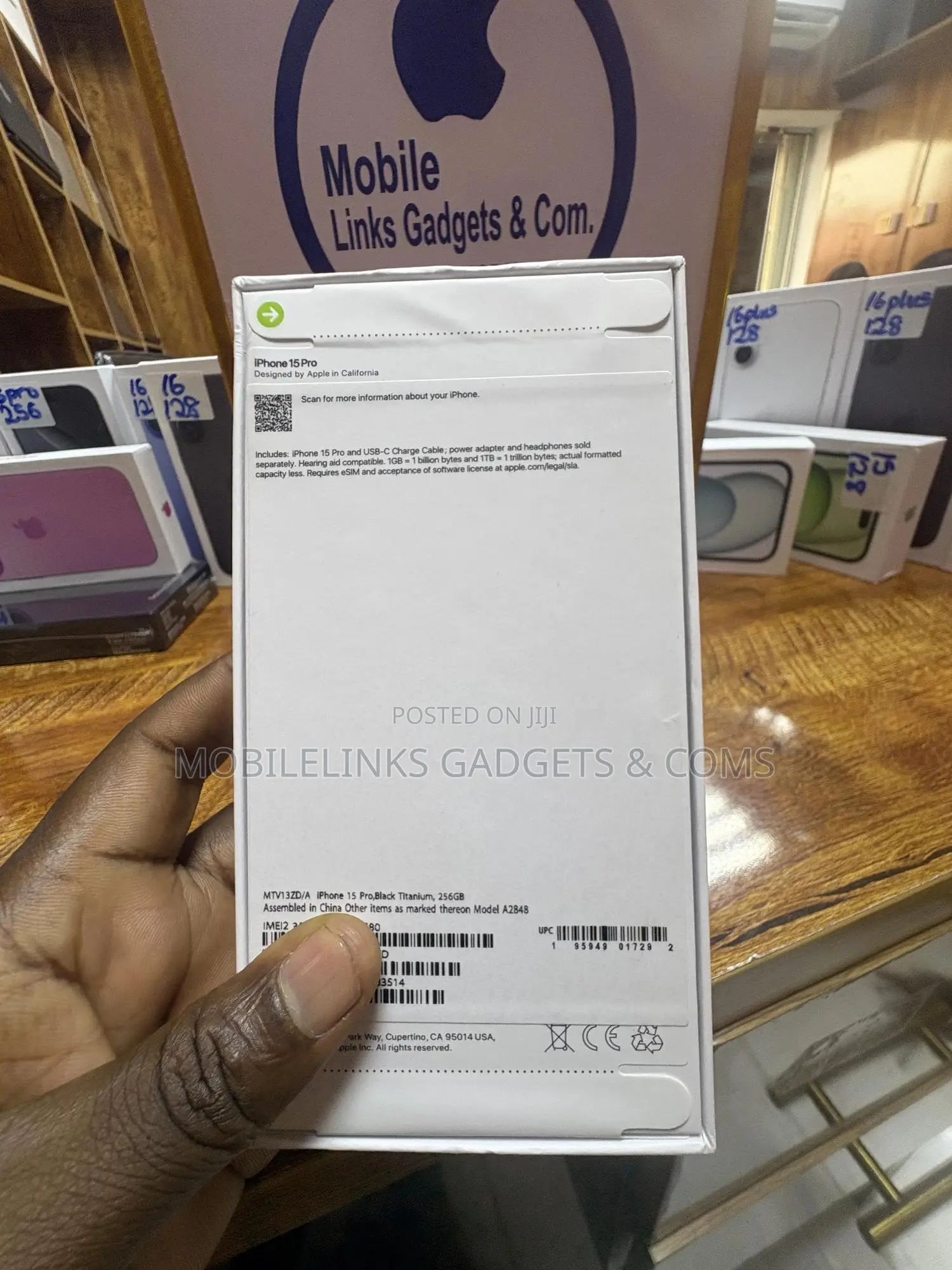 New Apple iPhone 15 128 GB Blue